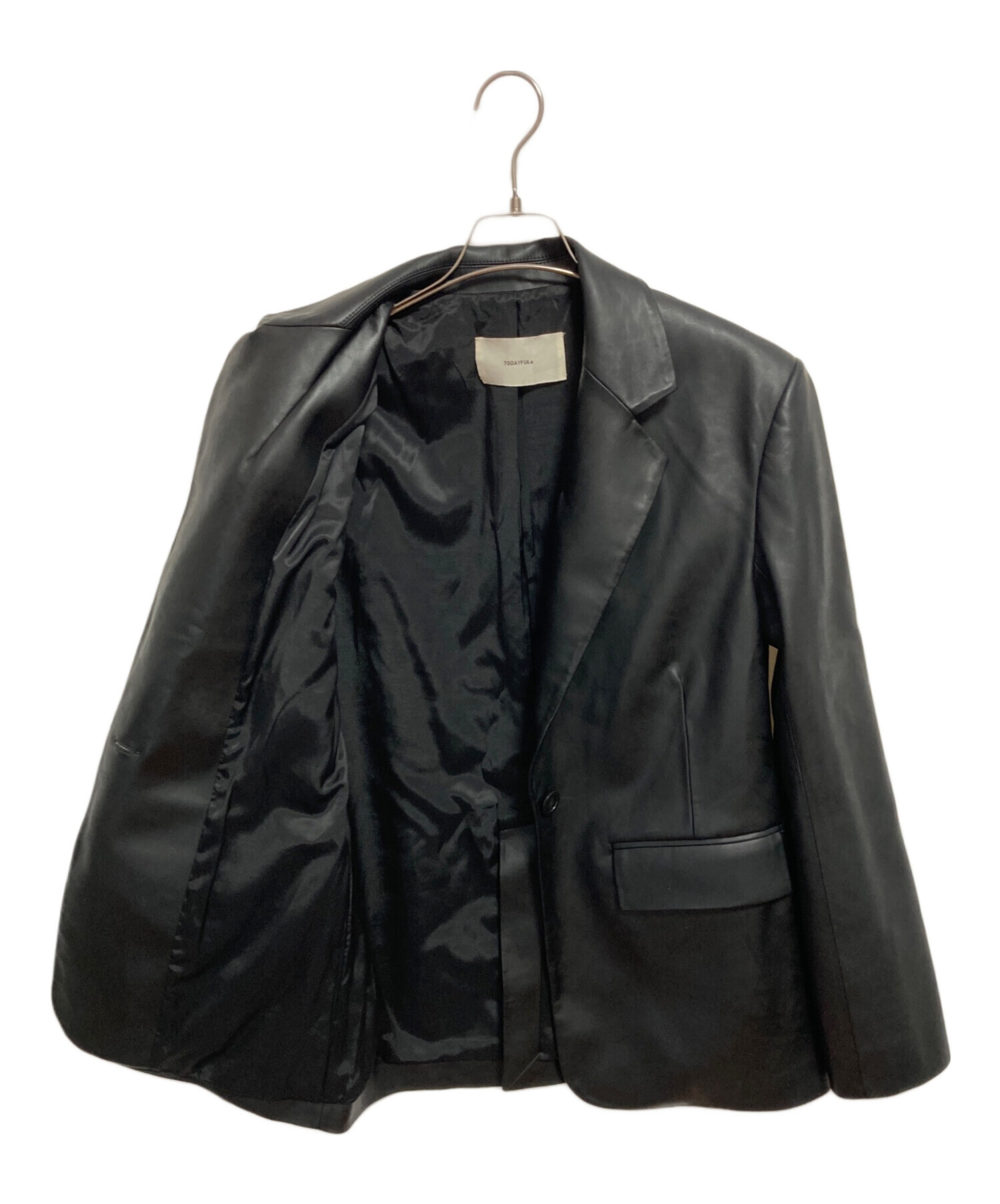 中古・古着通販】TODAYFUL (トゥデイフル) Ecoleather Tailored Jacket