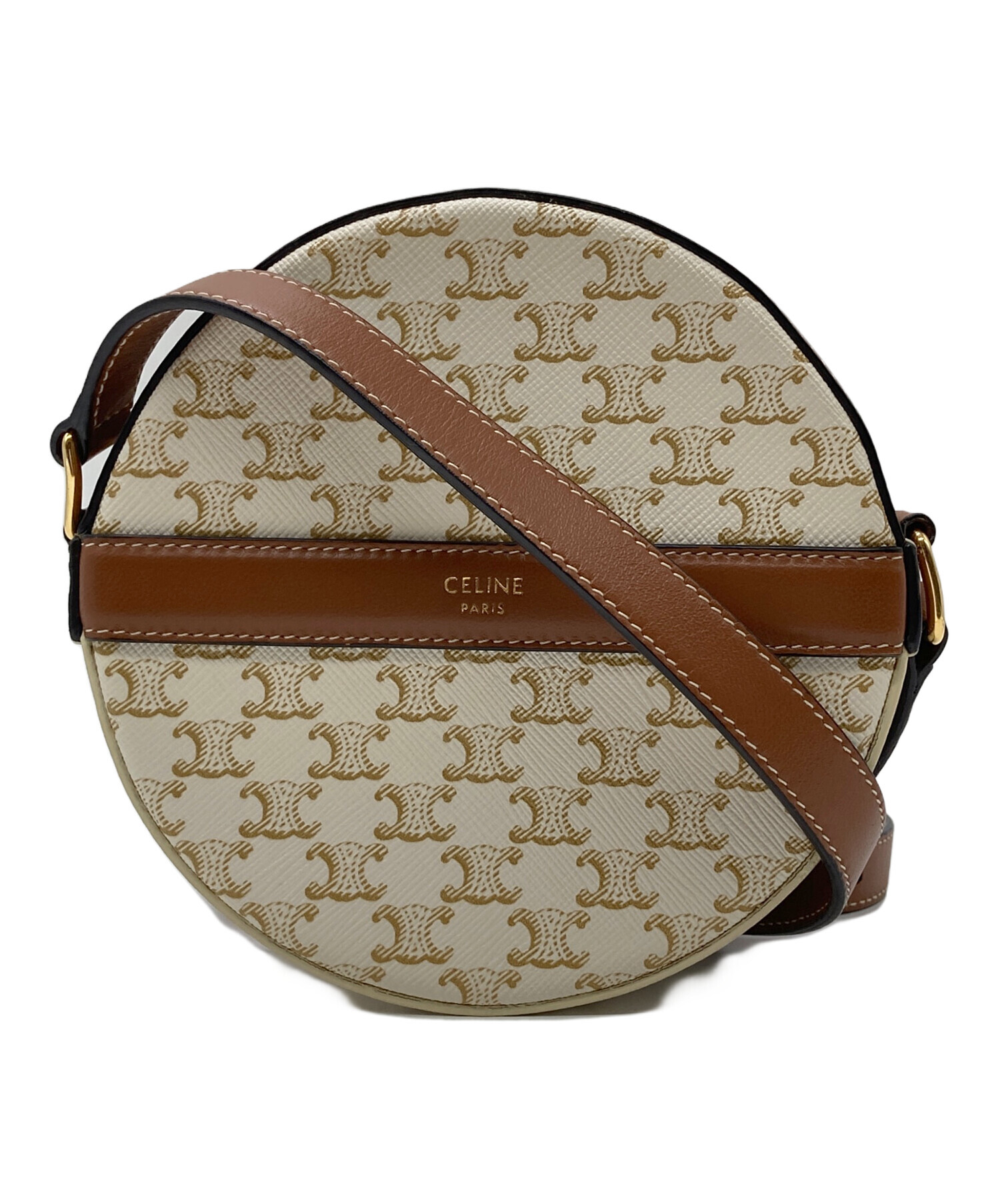 中古・古着通販】CELINE (セリーヌ) トリオンフラウンドパース