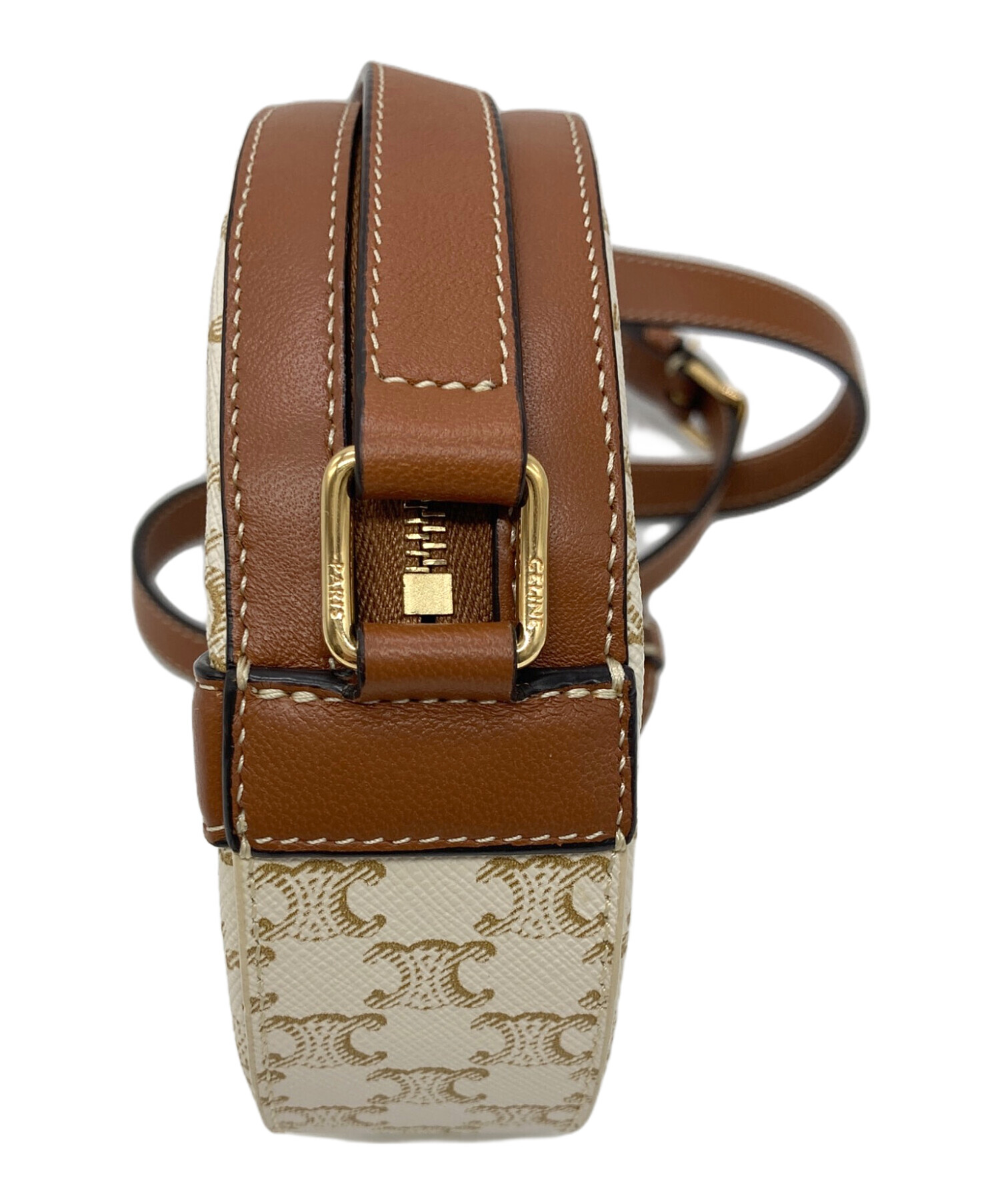 中古・古着通販】CELINE (セリーヌ) トリオンフラウンドパース