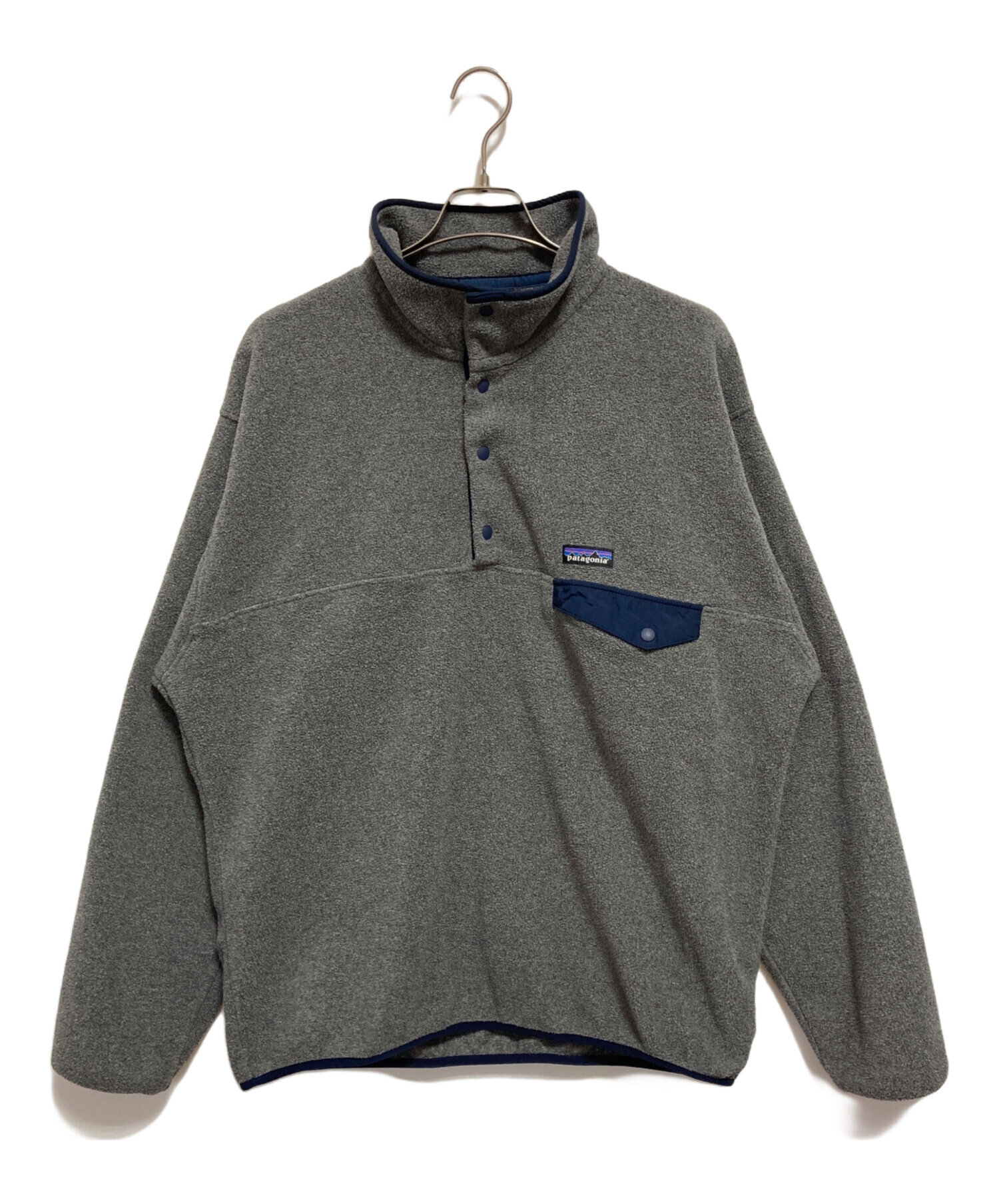 パタゴニア　シンチラスナップ　ジップアップフーディーグレーサイズＸＬ 中古・古着通販】Patagonia (パタゴニア) シンチラスナップT