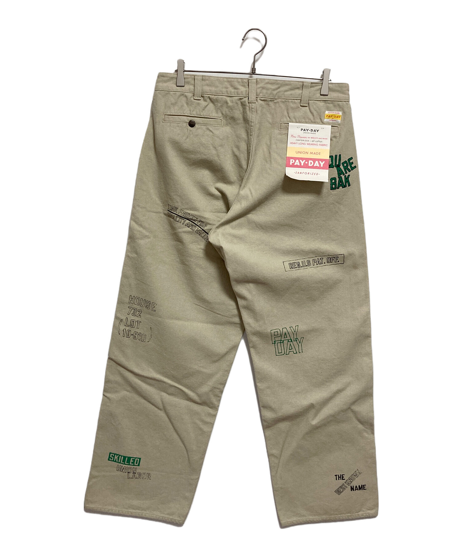 中古・古着通販】PAY DAY (ペイデイ) メモリアルパンツ ベージュ