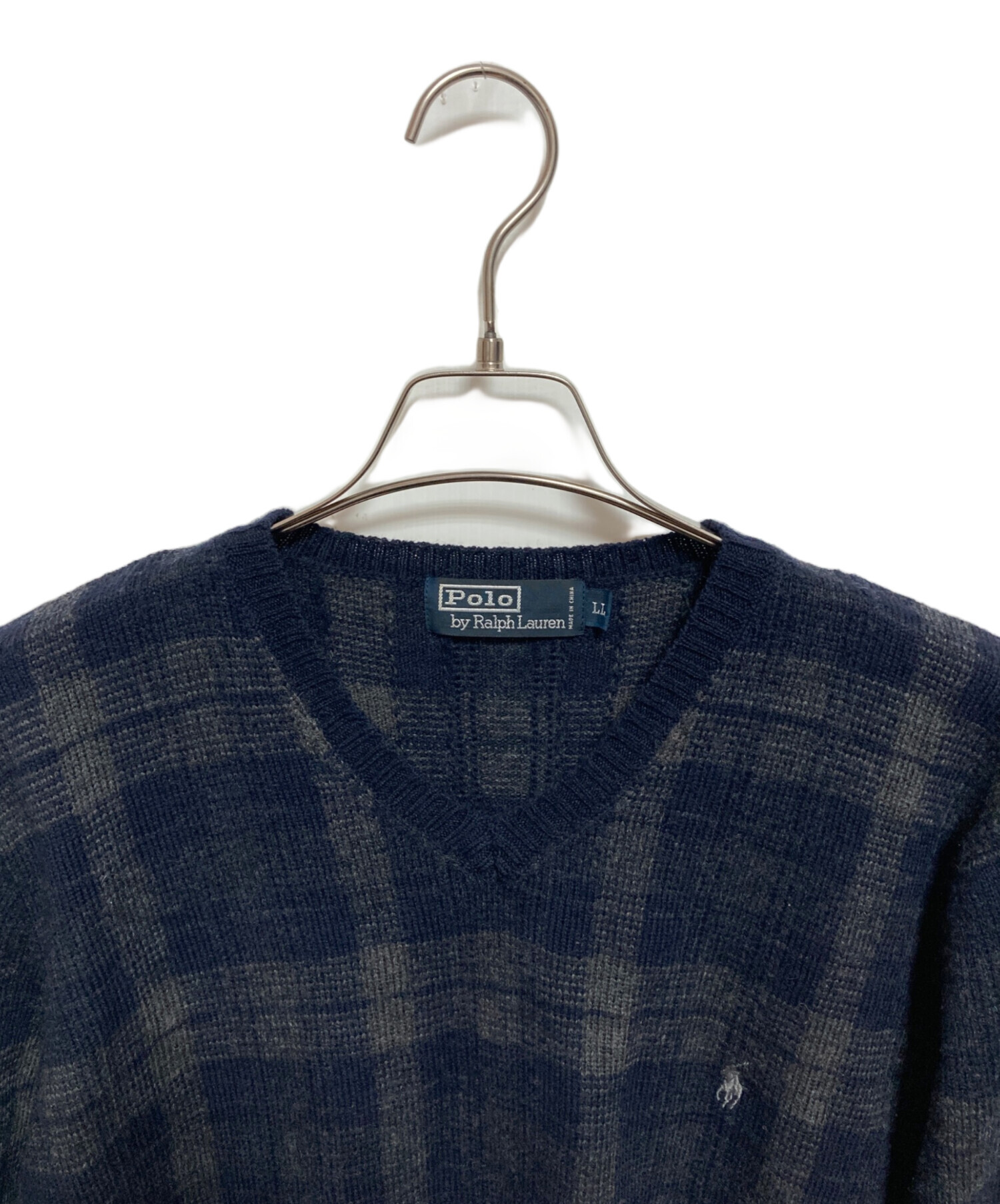 中古・古着通販】POLO RALPH LAUREN (ポロ・ラルフローレン) Vネック