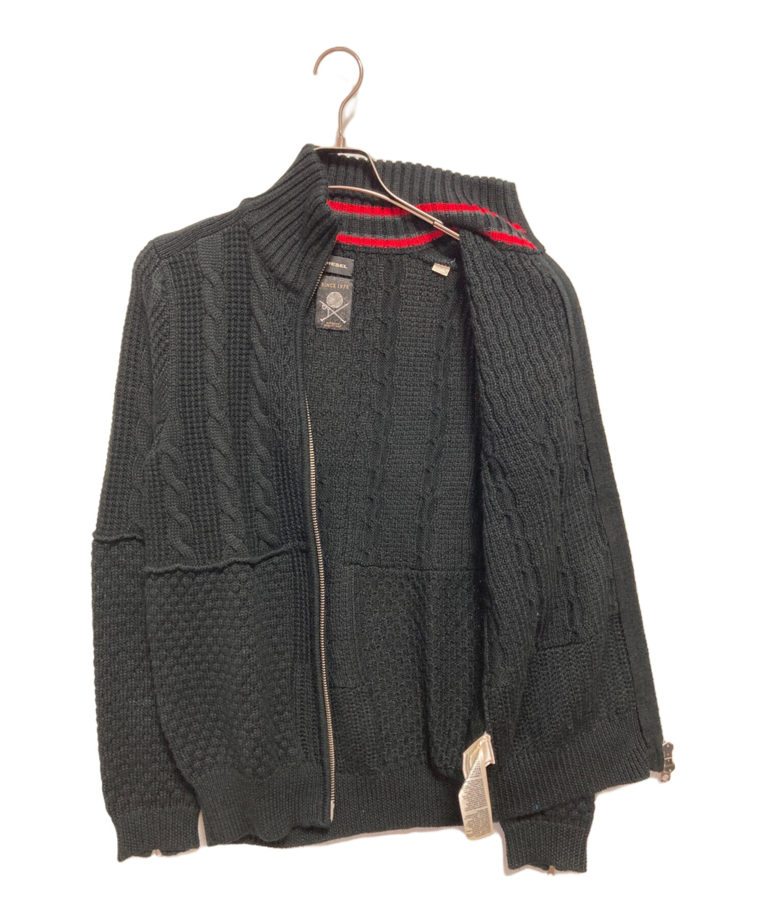 DIESEL ドライバーズニット 新品未使用 中古・古着通販】DIESEL (ディーゼル) ドライバーズニット