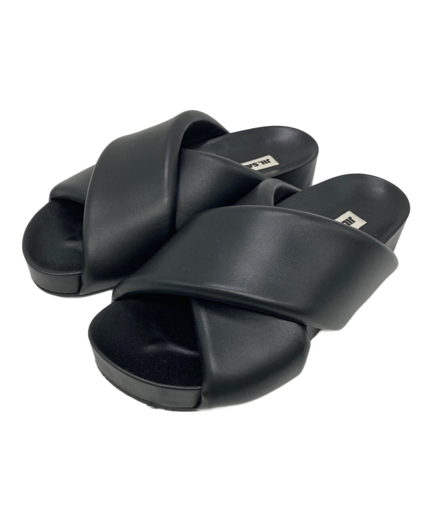 最終値下げジルサンダー パテッドサンダル jilsander SANDER JIL