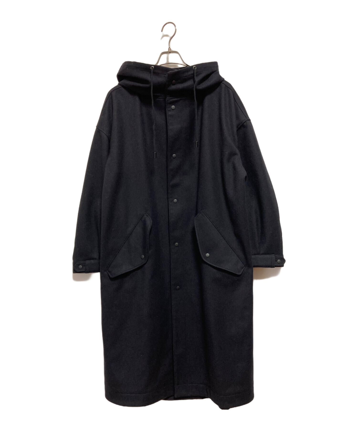 中古・古着通販】THE RERACS (ザ リラクス) フーデッドコート ネイビー