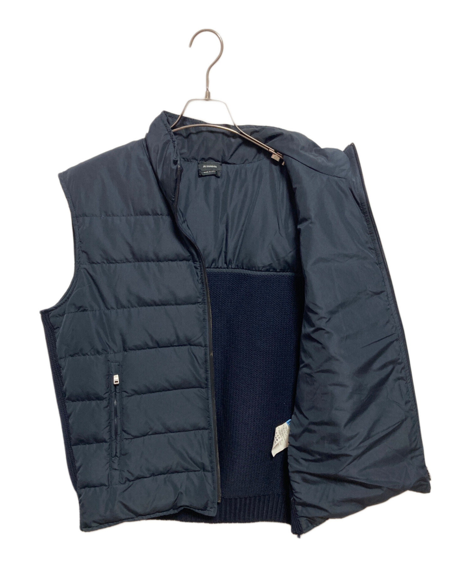 中古・古着通販】JIL SANDER (ジルサンダー) 切り替えダウンベスト