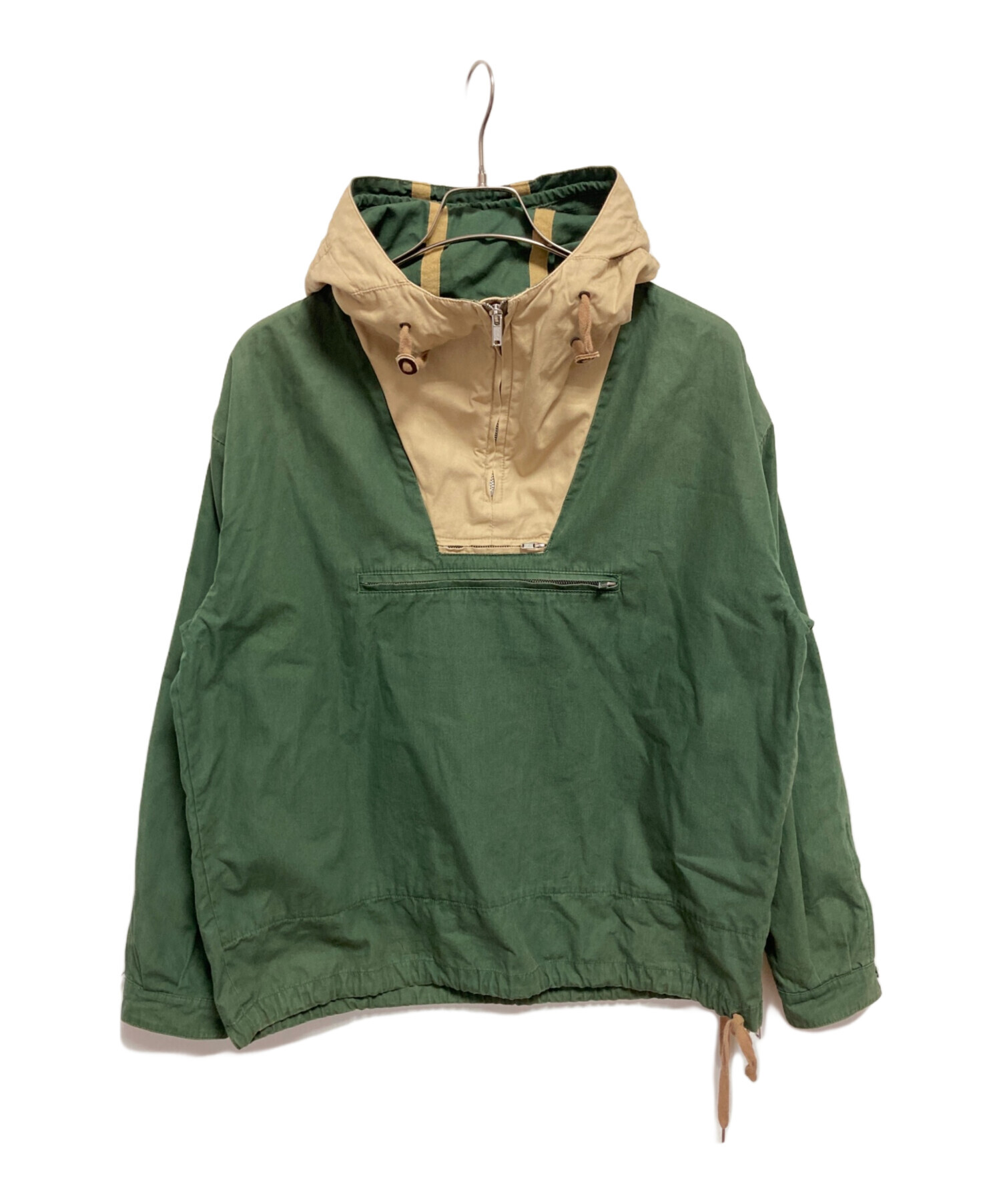 J.CREW ANORAK J crew アノラック 名作 green 中古・古着通販】J.CREW ALWAYS (ジェイクルー) 復刻アノラック