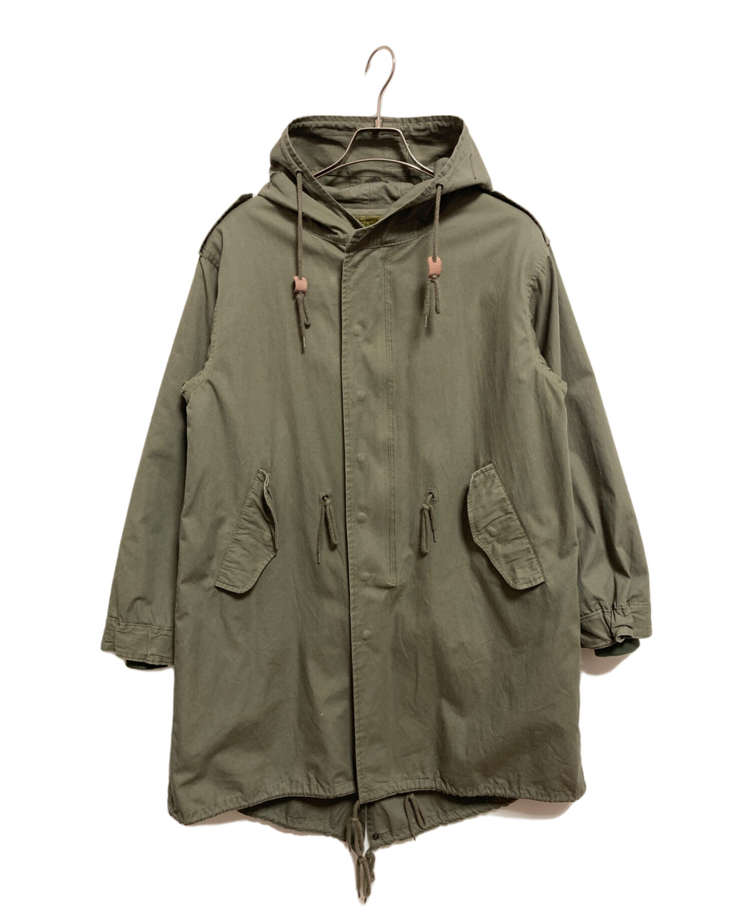 中古・古着通販】HOUSTON (ヒューストン) M-51 PARKA オリーブ サイズ