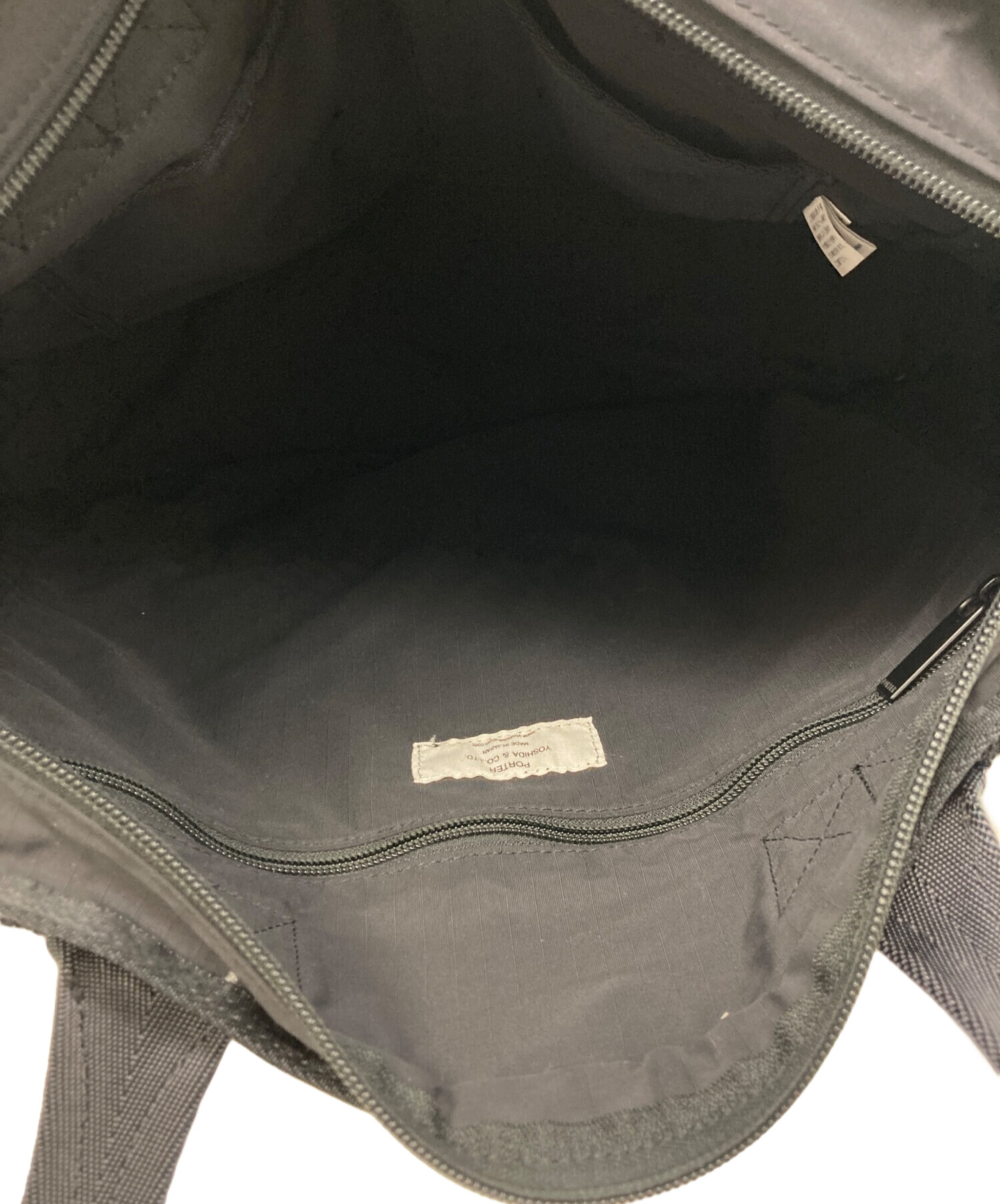 中古・古着通販】PORTER (ポーター) FRAME 2WAY TOTE BAG ブラック