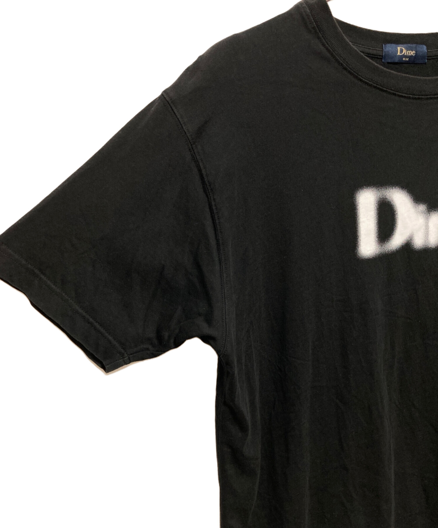 中古・古着通販】Dime (ダイム) クルーネックtシャツ ブラック サイズ 