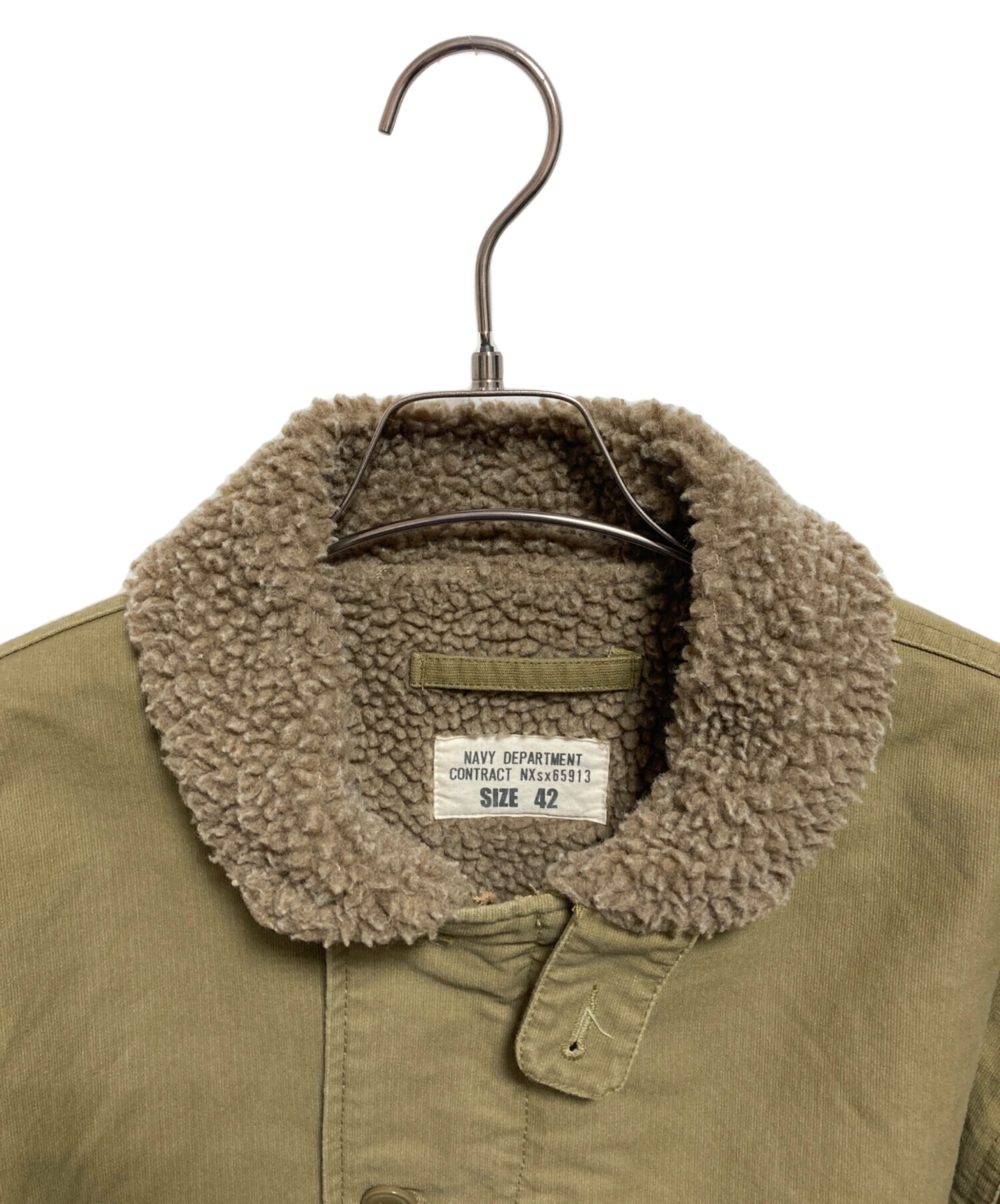 中古・古着通販】WAIPER (ワイパー) U.S.NAVY N-1 デッキジャケット