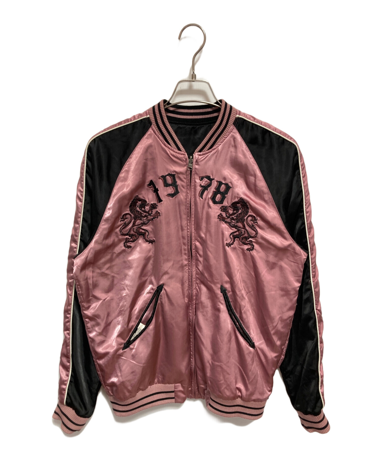中古・古着通販】DIESEL (ディーゼル) ウルフデザイン スカジャン