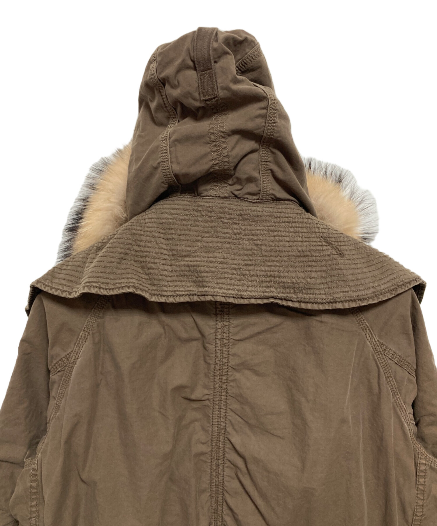 中古・古着通販】goa (ゴア) ライナー付きモッズコート オリーブ