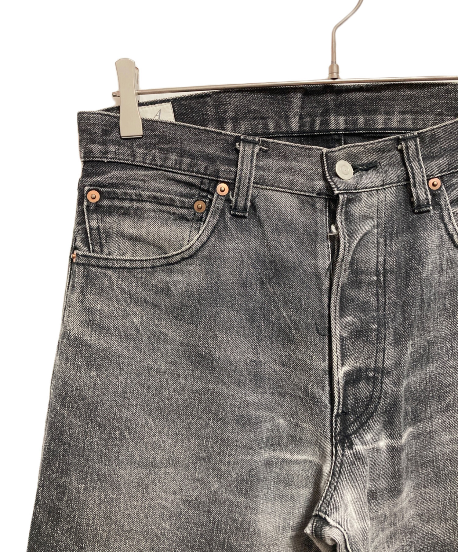 中古・古着通販】ANATOMICA (アナトミカ) デニムパンツ ブラック