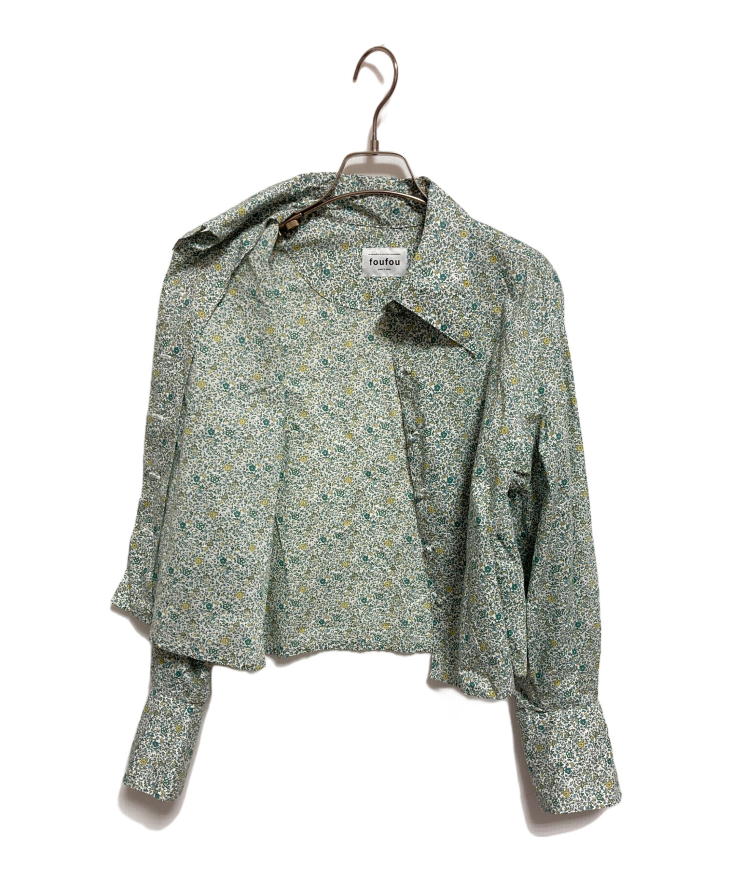 中古・古着通販】foufou (フーフー ザドレス) liberty print shirt
