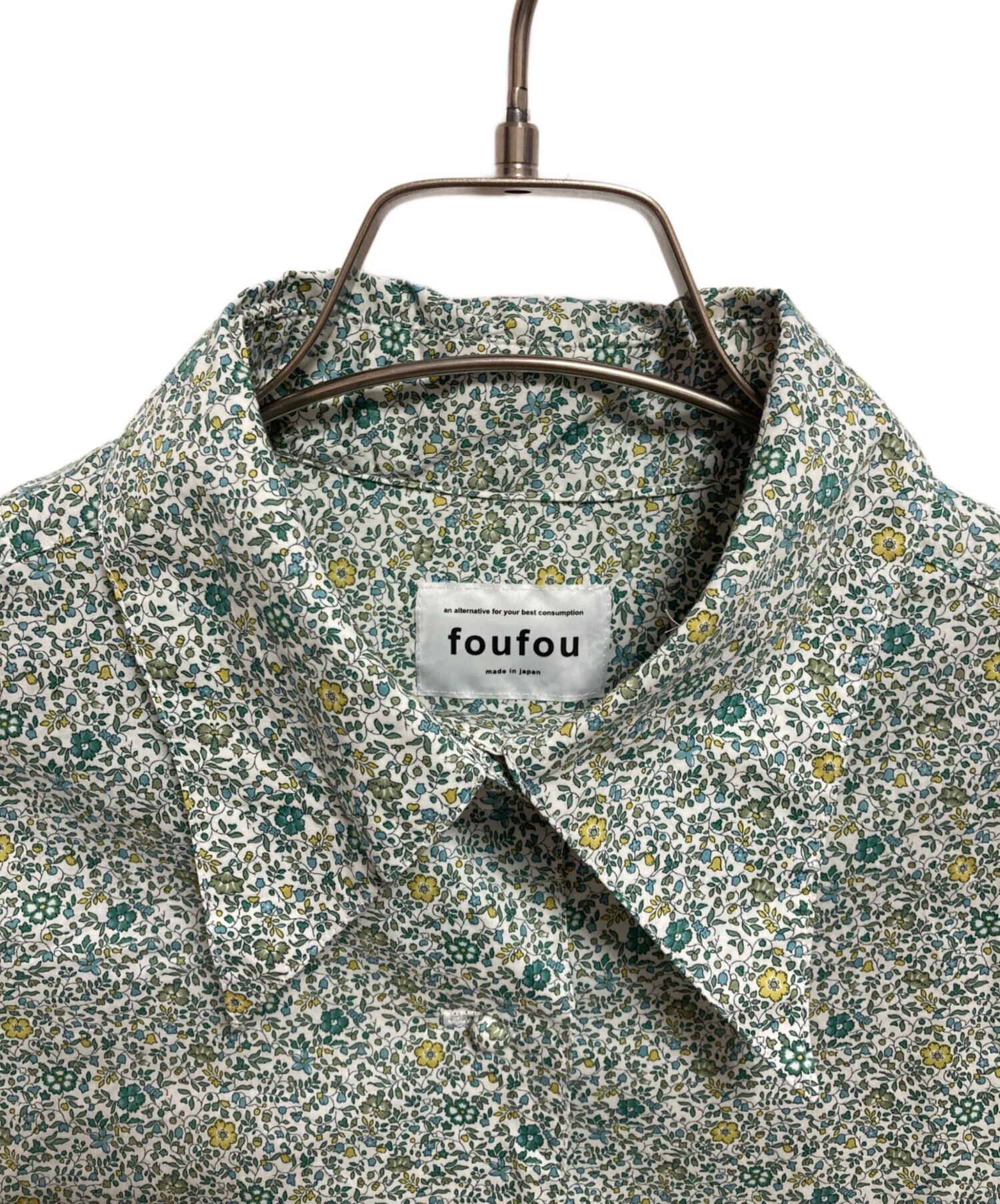 中古・古着通販】foufou (フーフー ザドレス) liberty print shirt