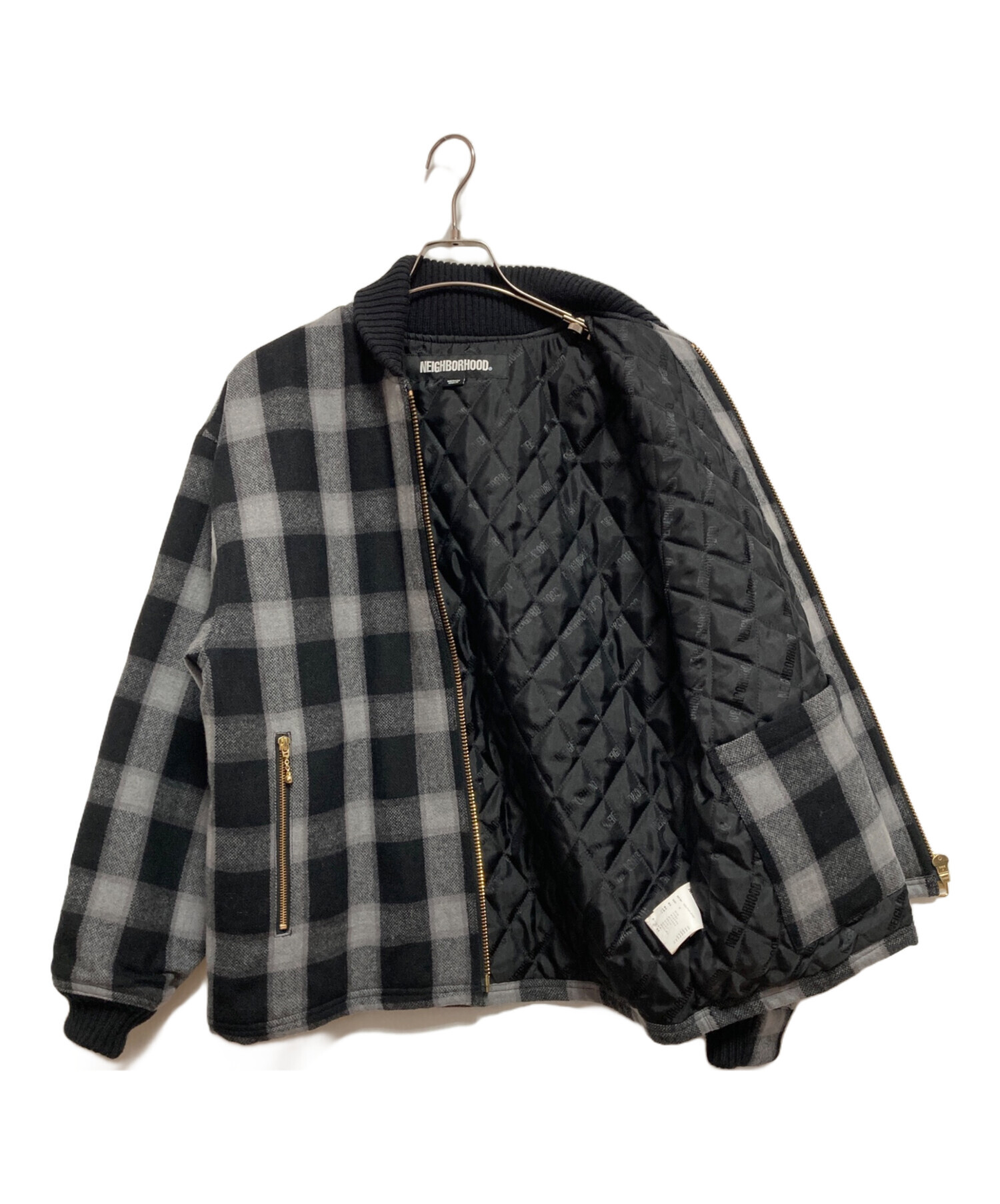 中古・古着通販】NEIGHBORHOOD (ネイバーフッド) チェックブルゾン 