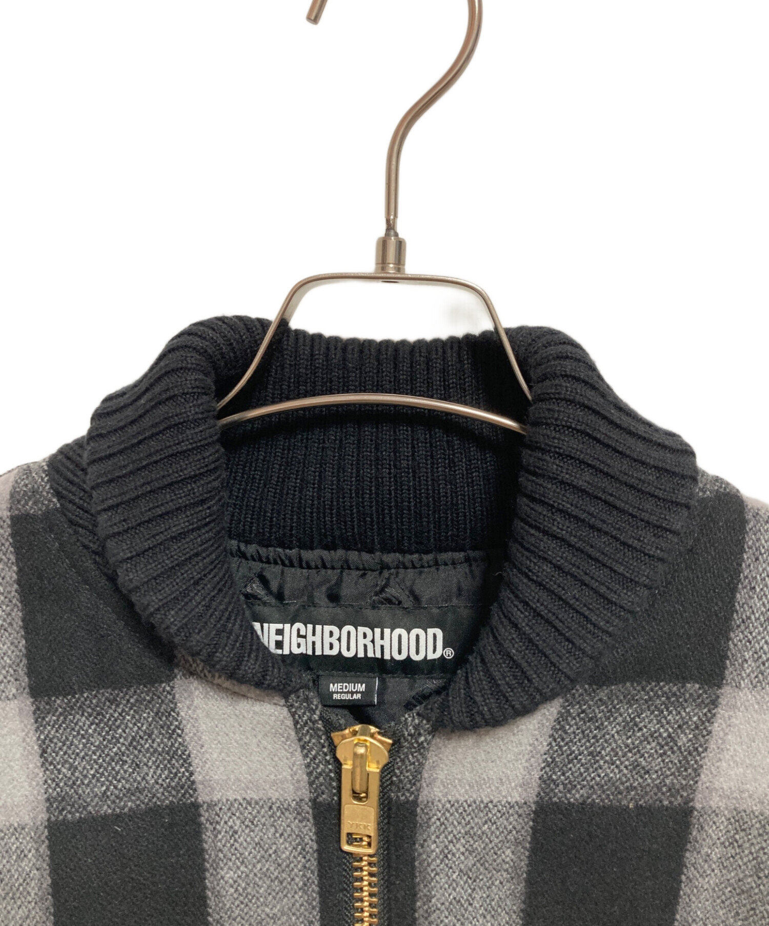 中古・古着通販】NEIGHBORHOOD (ネイバーフッド) チェックブルゾン 