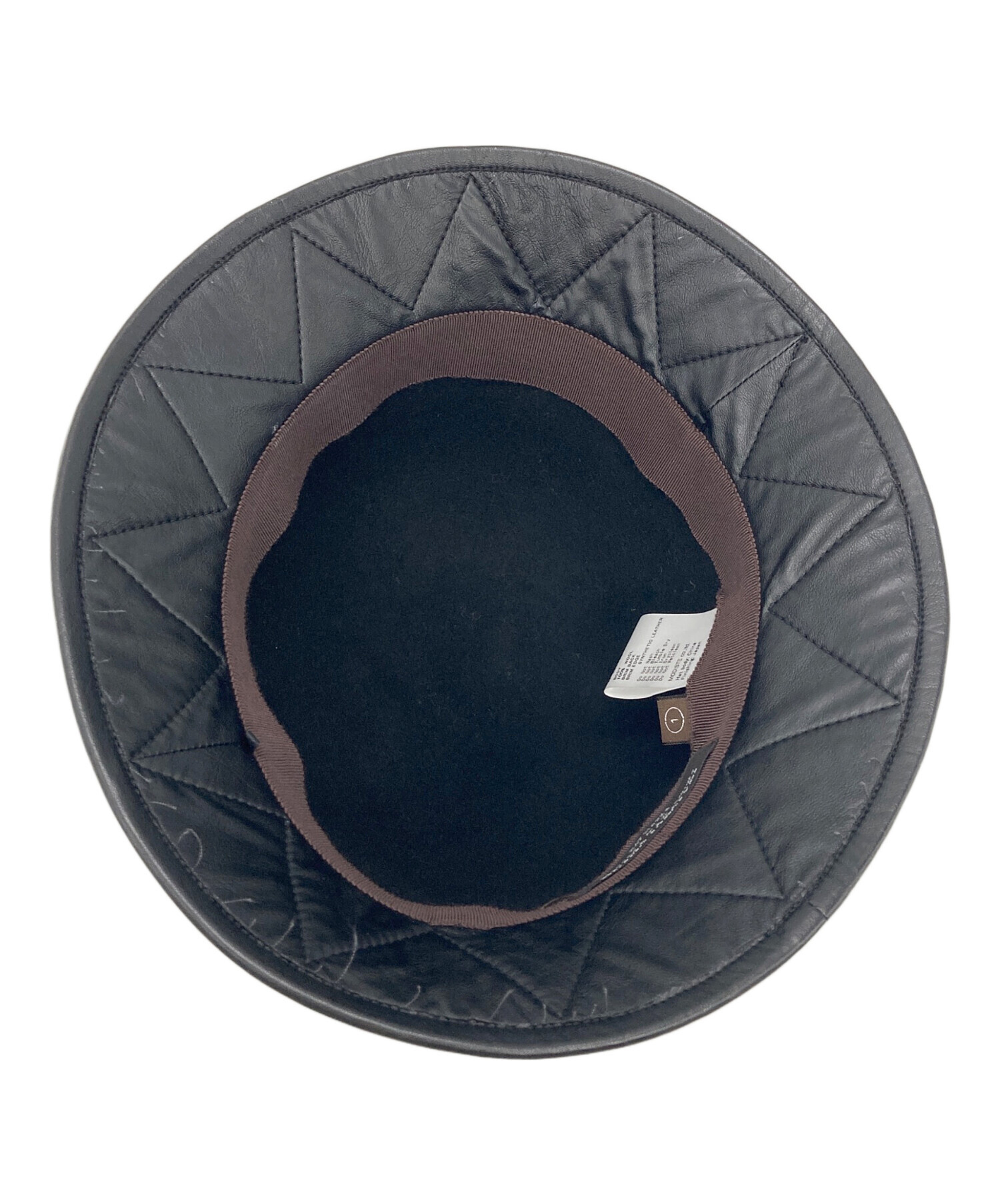 中古・古着通販】KIJIMA TAKAYUKI (キジマタカユキ) ハット ブラック