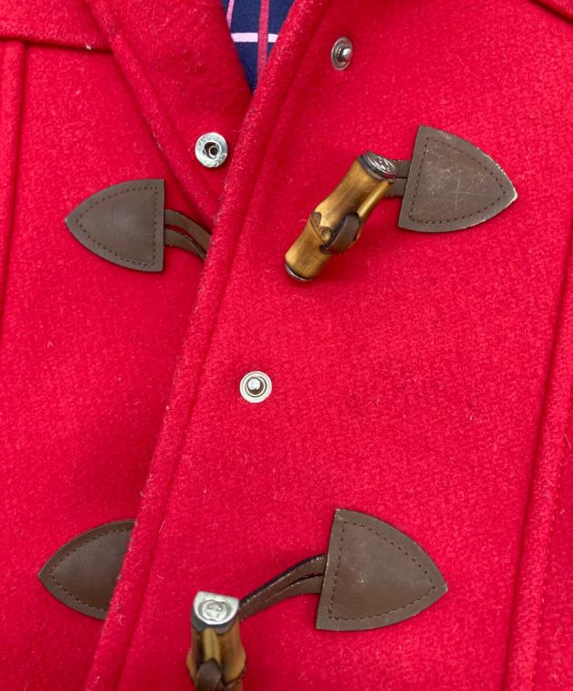 中古・古着通販】GUCCI (グッチ) ダッフルコート レッド サイズ:5