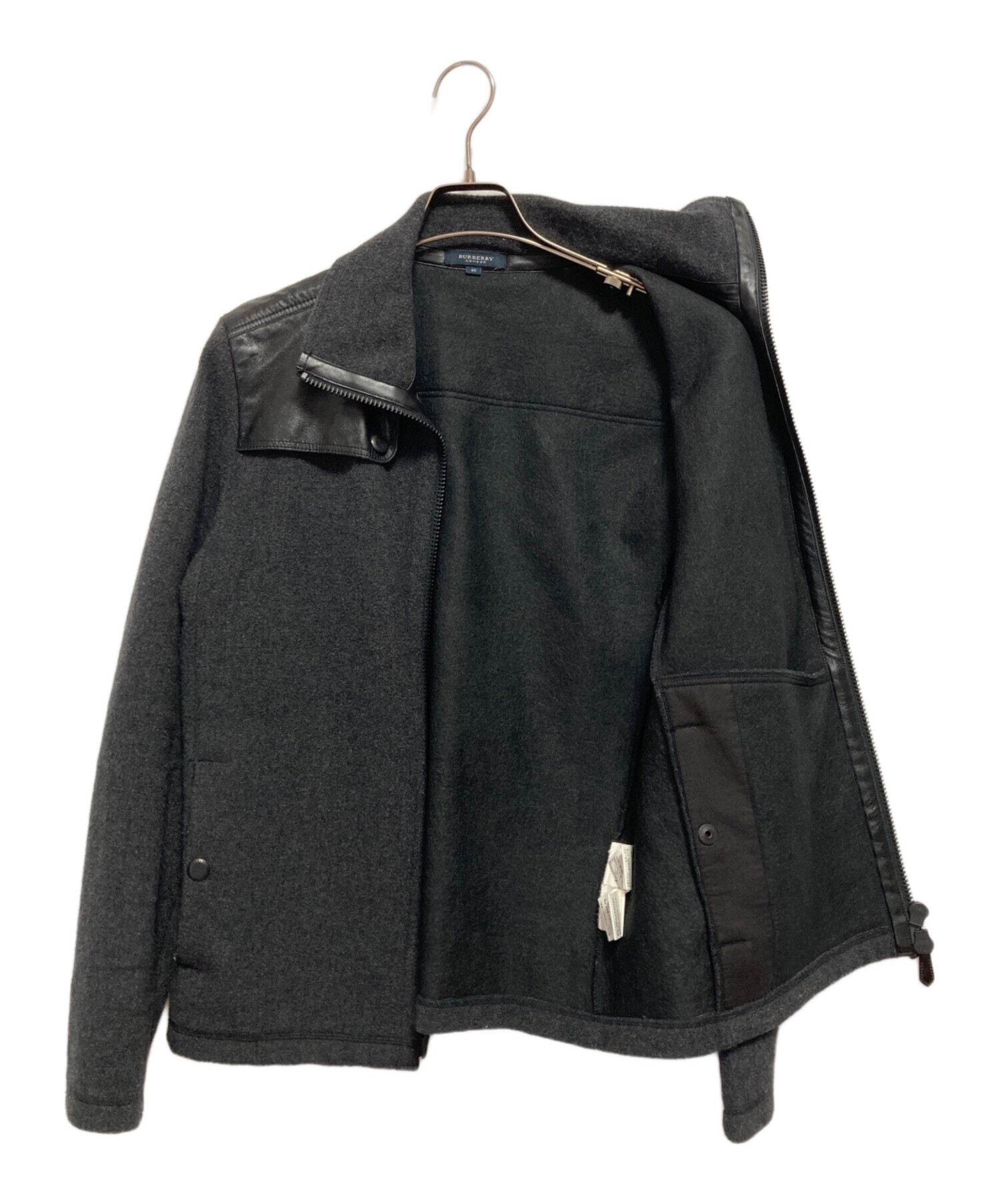 中古・古着通販】BURBERRY LONDON (バーバリーロンドン) ラムレザー