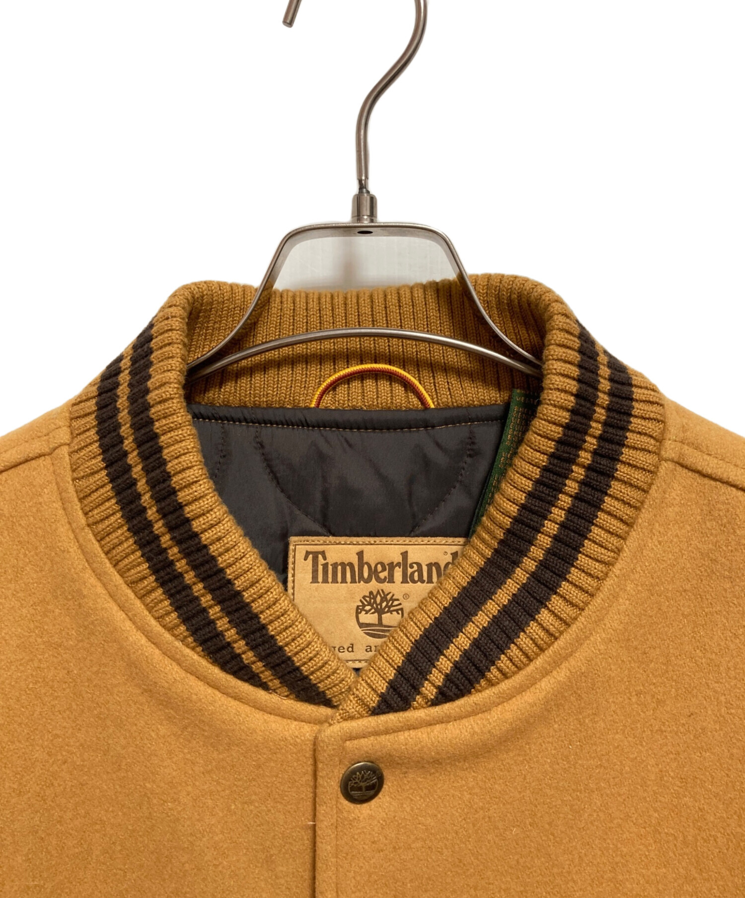 中古・古着通販】Timberland (ティンバーランド) ロゴ刺繍レザー