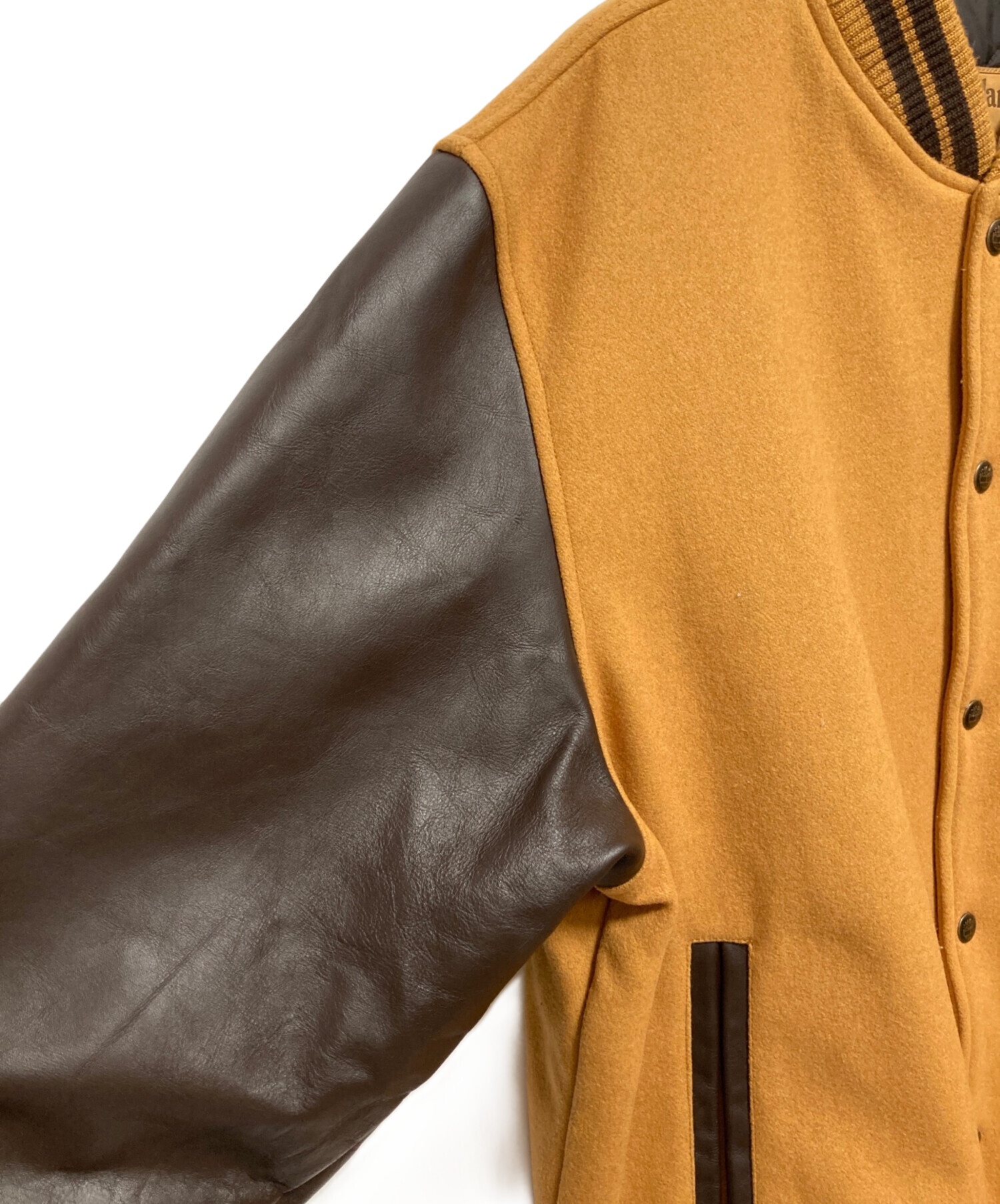 中古・古着通販】Timberland (ティンバーランド) ロゴ刺繍レザー