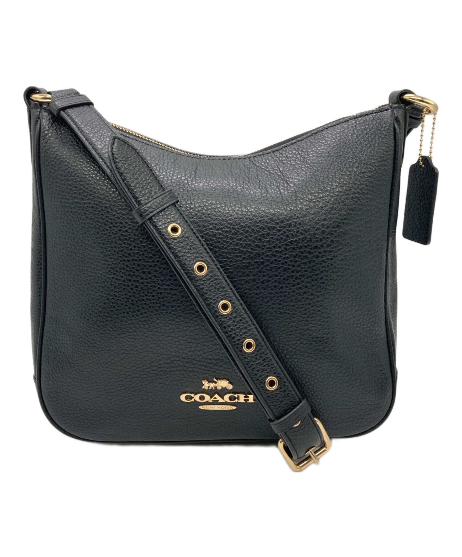 中古・古着通販】COACH (コーチ) エリー ファイル バッグ ブラック