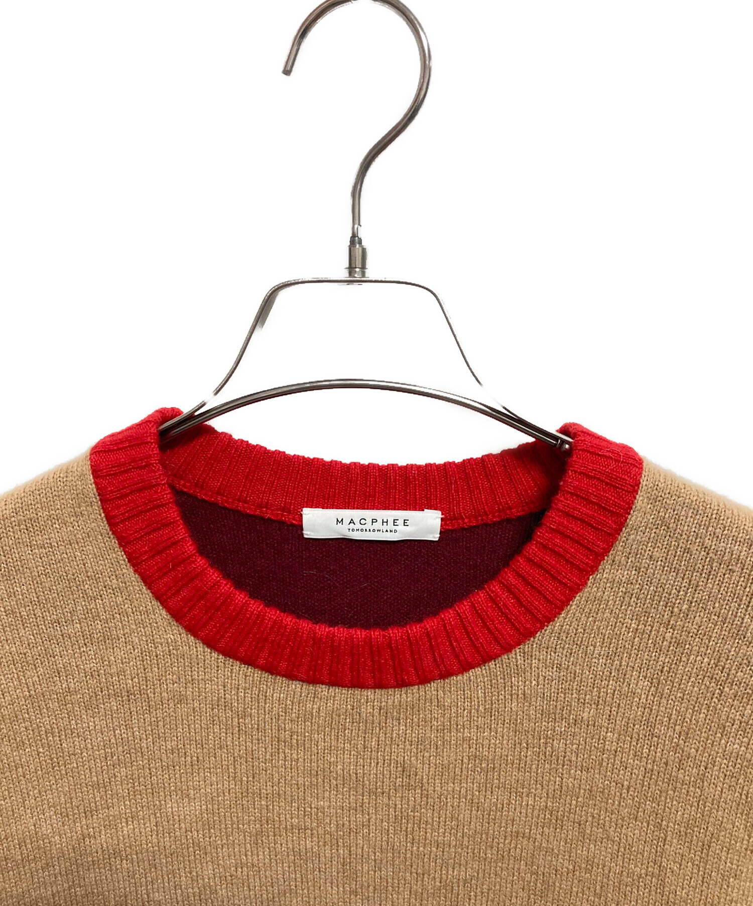 中古・古着通販】MACPHEE (マカフィー) NZ LAMB 9G クルーネックプル