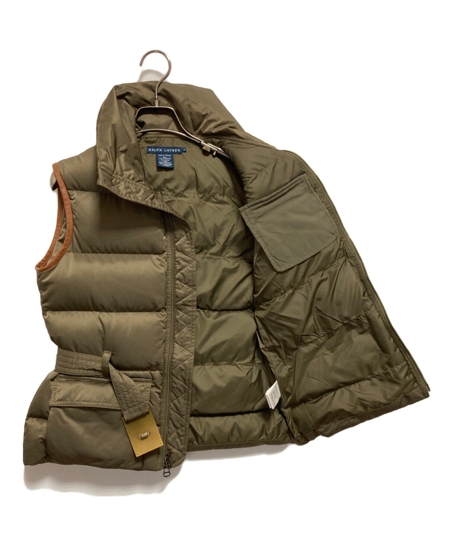 Ralph Lauren ダウンジャケット カーキベルト付き 【公式通販】