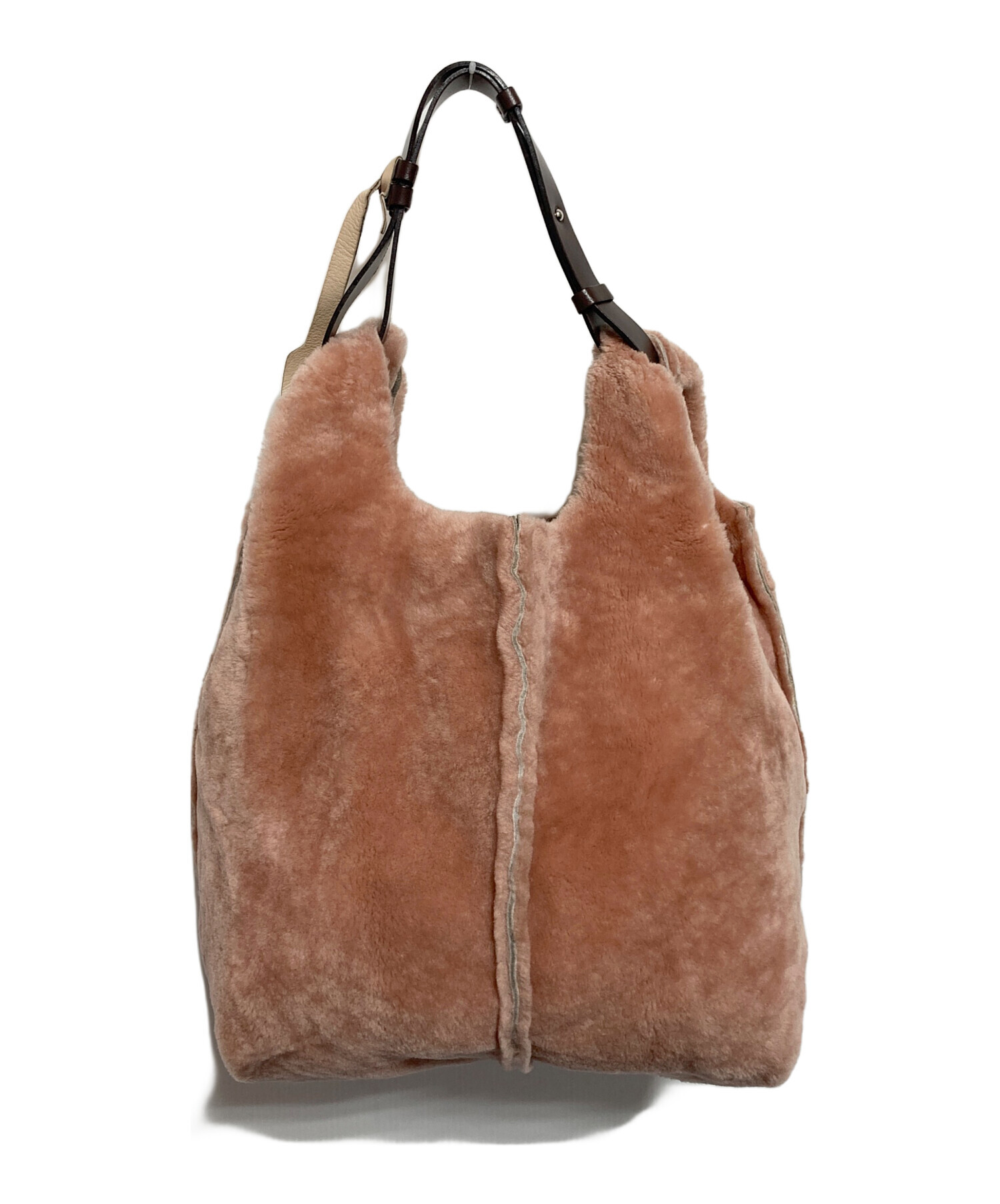 【新品未使用】タグ付きAnita Bilardi ハンドバッグ 天然本革 ファー 3004010439840040_03_2911w.jpeg