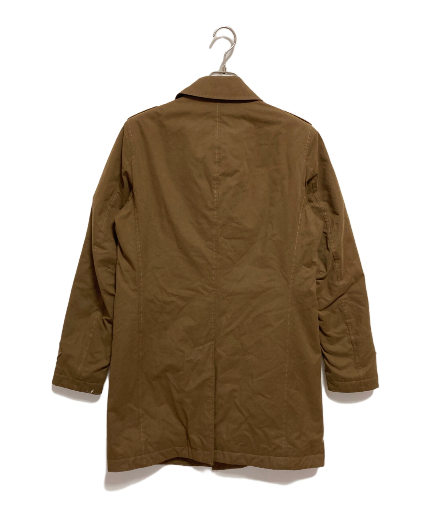 中古・古着通販】HERNO (ヘルノ) ダウンシングルトレンチコート カーキ