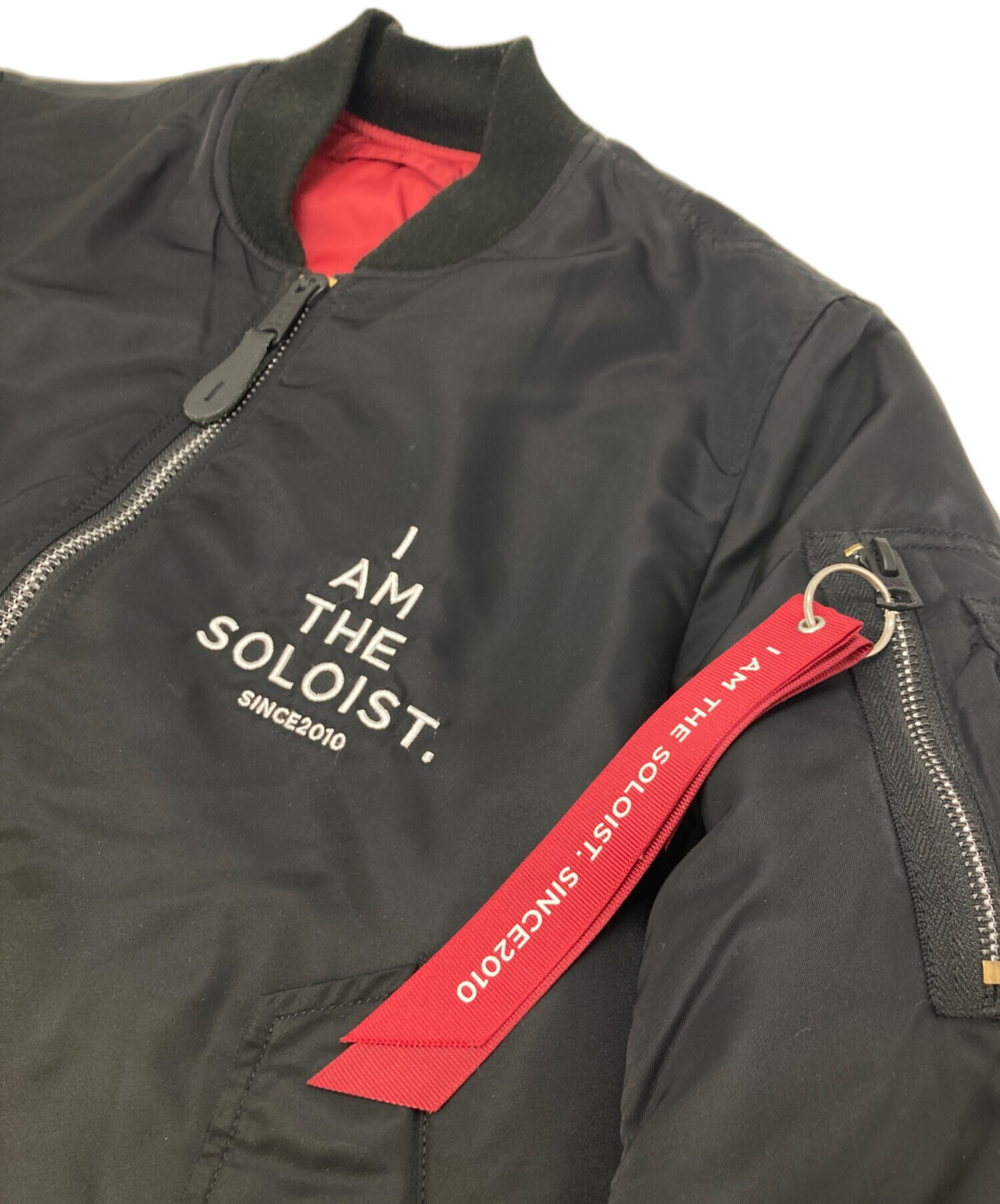 The Soloist × ALPHA MA-1 サイズ M MA-1 ALPHA アルファ 名作 the