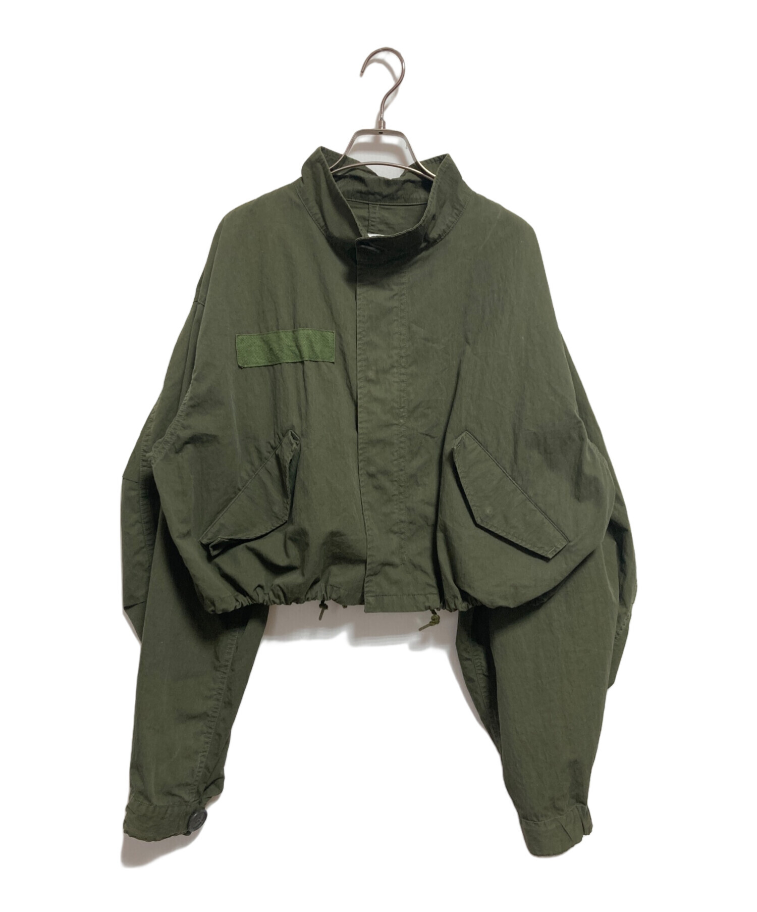 中古・古着通販】mici (ミチ) クロップドジャケット グリーン サイズ:S