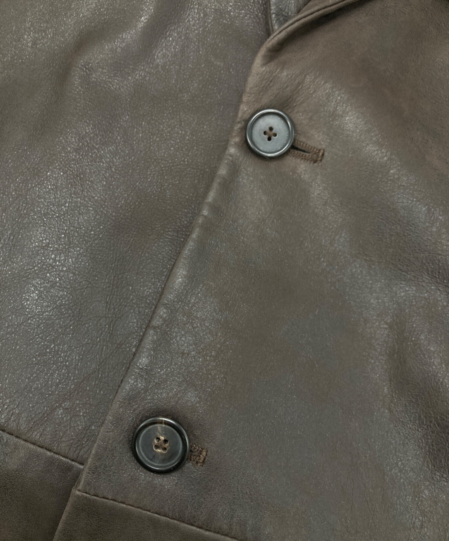 中古・古着通販】JIL SANDER (ジルサンダー) レザーテーラード