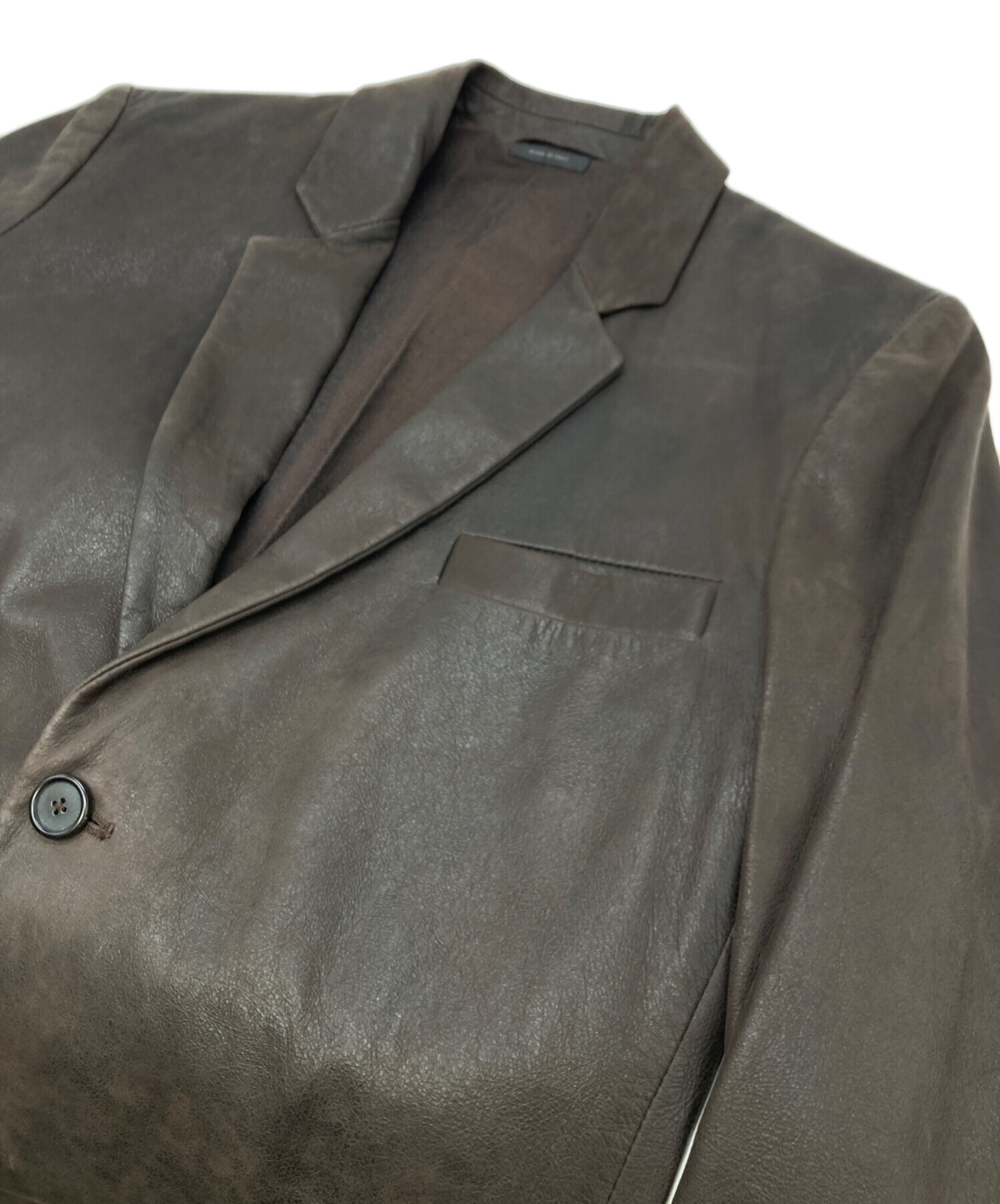 中古・古着通販】JIL SANDER (ジルサンダー) レザーテーラード