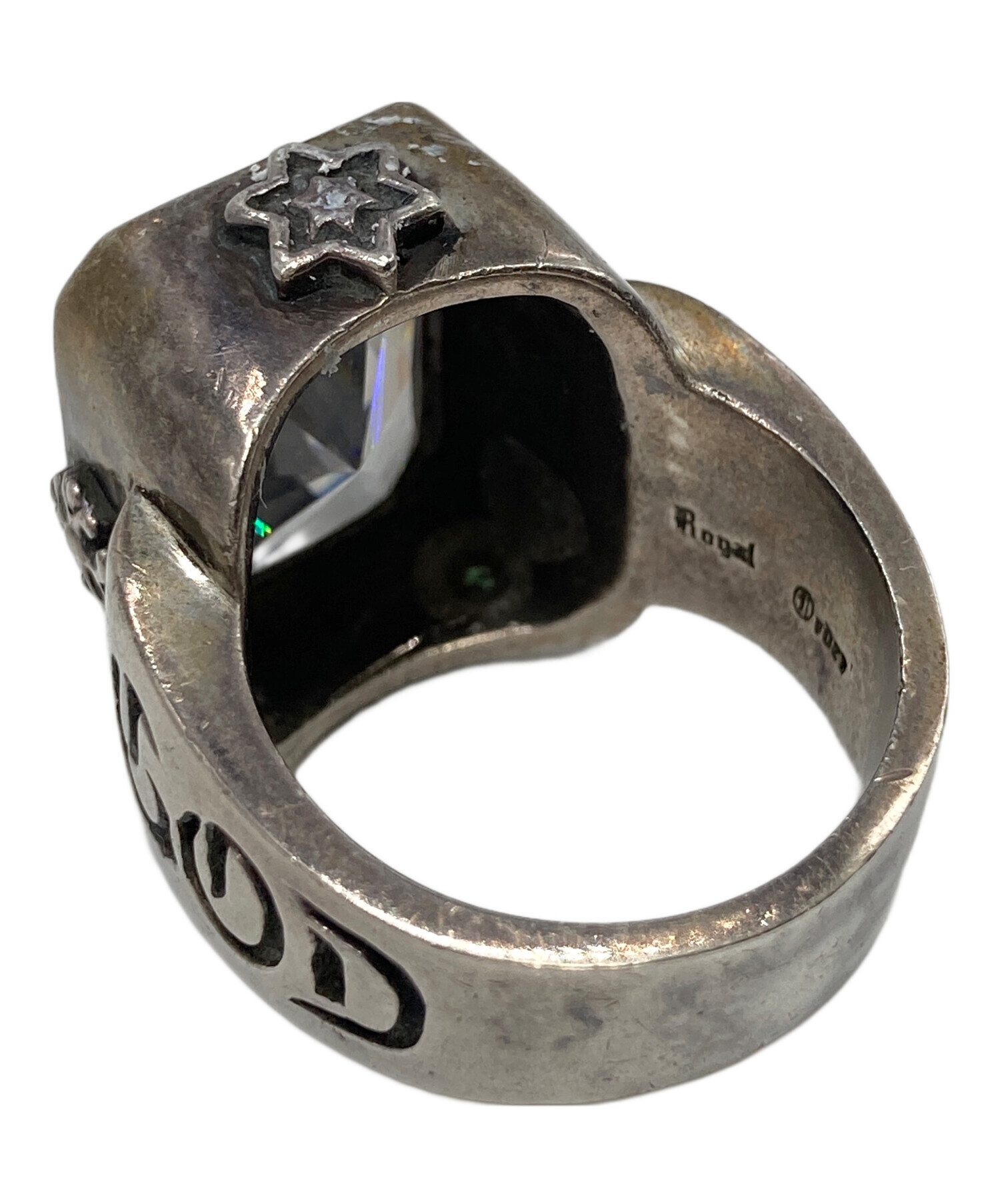 中古・古着通販】ROYAL ORDER (ロイヤルオーダー) GODリング シルバー