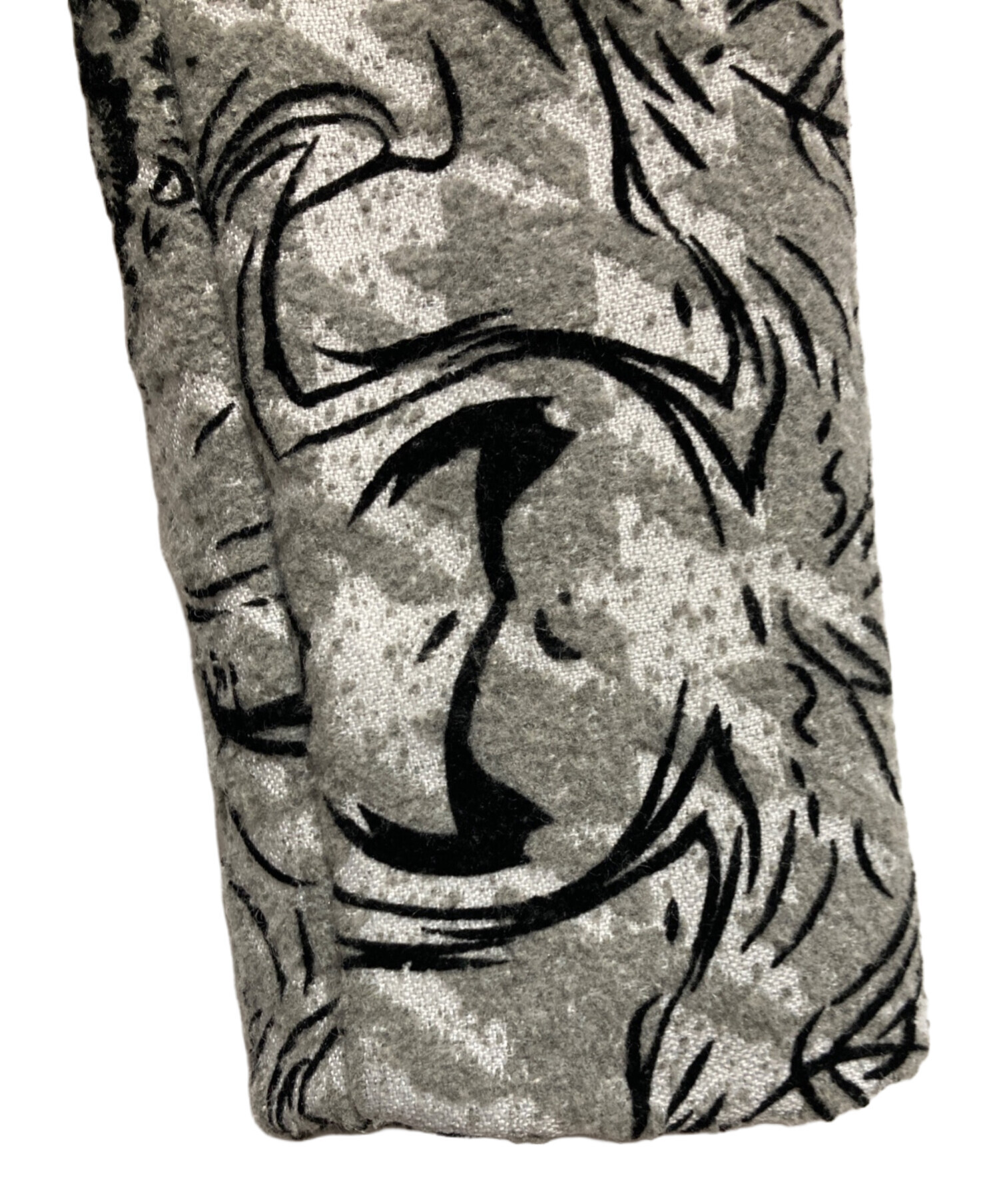 中古・古着通販】Desigual (デシグアル) 総柄コート グレー サイズ:42