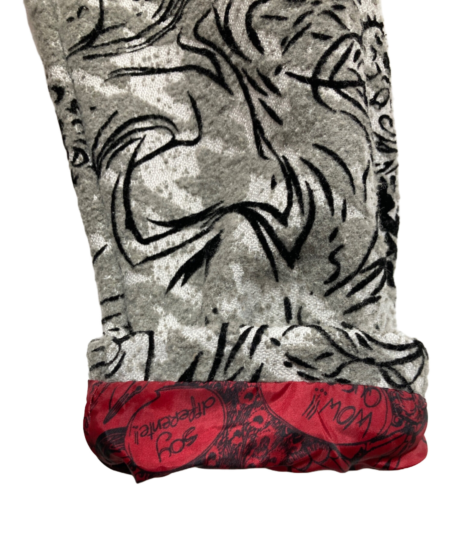 中古・古着通販】Desigual (デシグアル) 総柄コート グレー サイズ:42