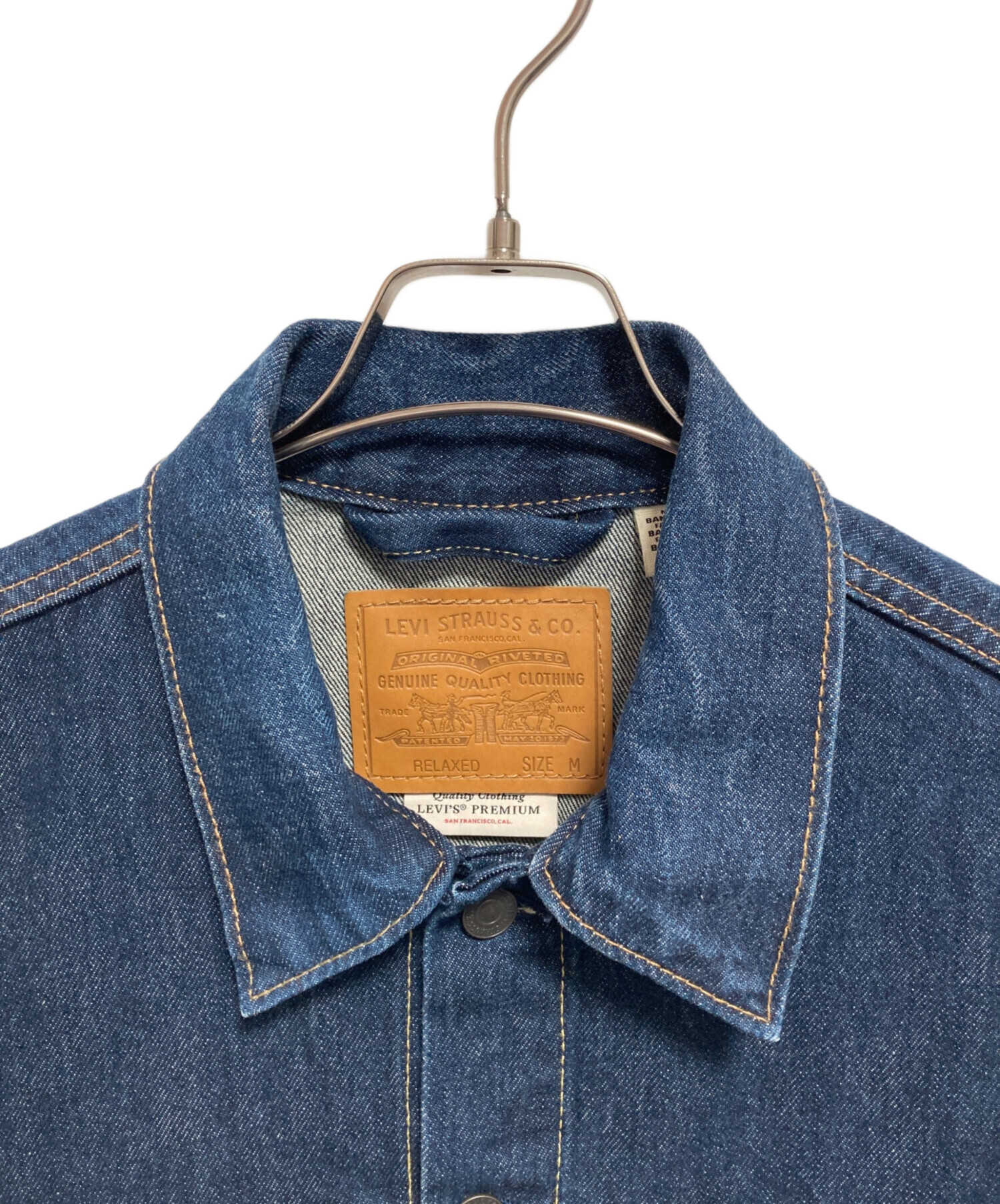 【美品】リーバイス プレミアム 2nd 復刻 トラッカージャケット S 中古・古着通販】LEVI'S PReMIUM (リーバイス プレミアム) 復刻TYPE II