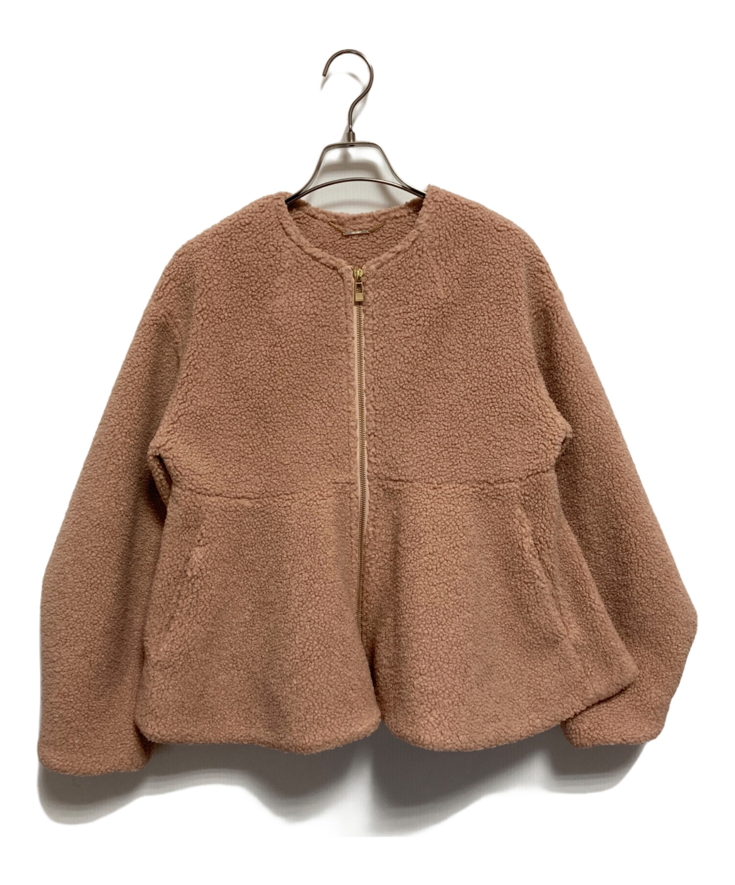 【週末限定価格】セルフォード　ボアペプラムジャケット 38サイズ 中古・古着通販】CELFORD (セルフォード) ボアペプラムジャケット