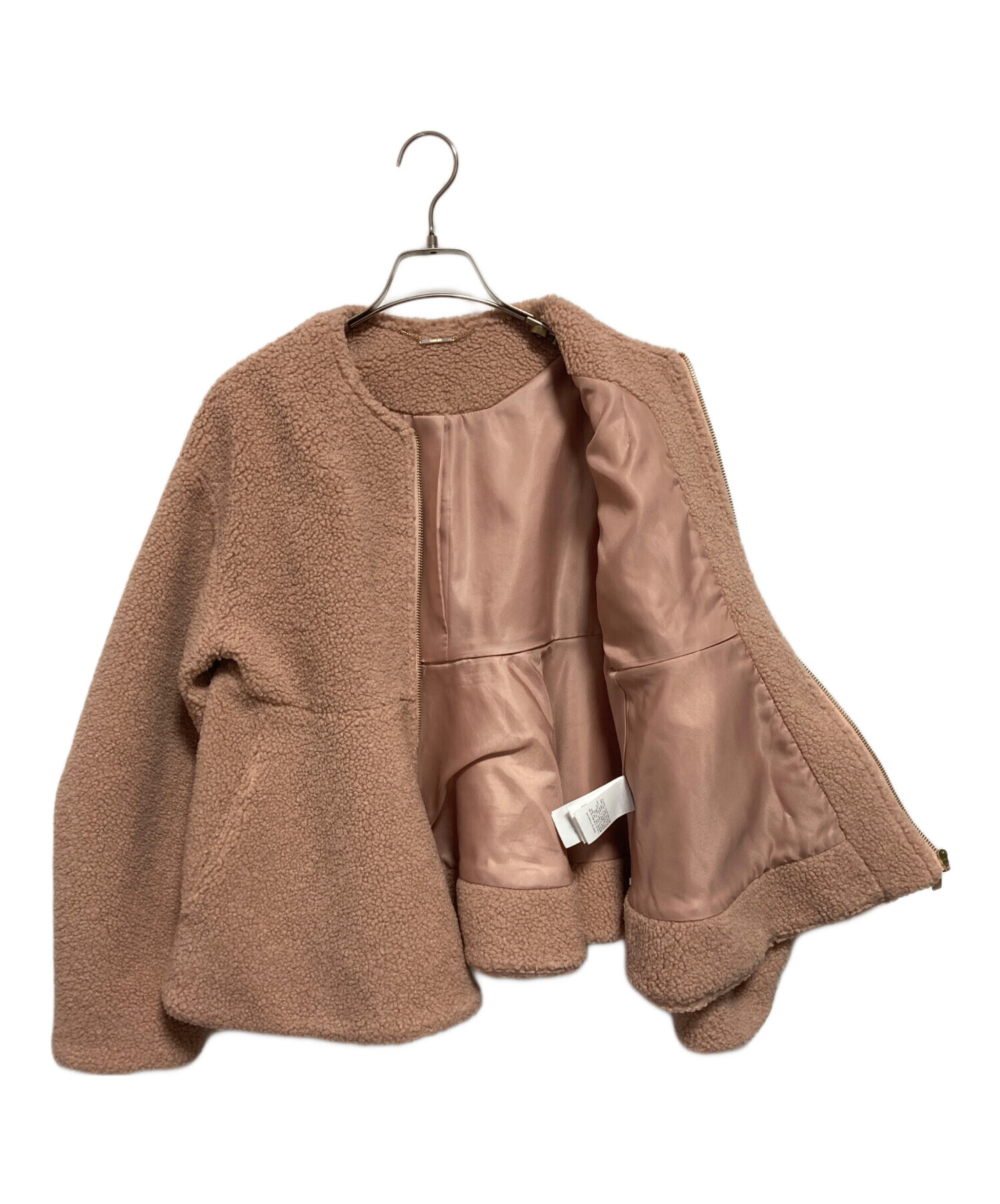 中古・古着通販】CELFORD (セルフォード) ボアペプラムジャケット