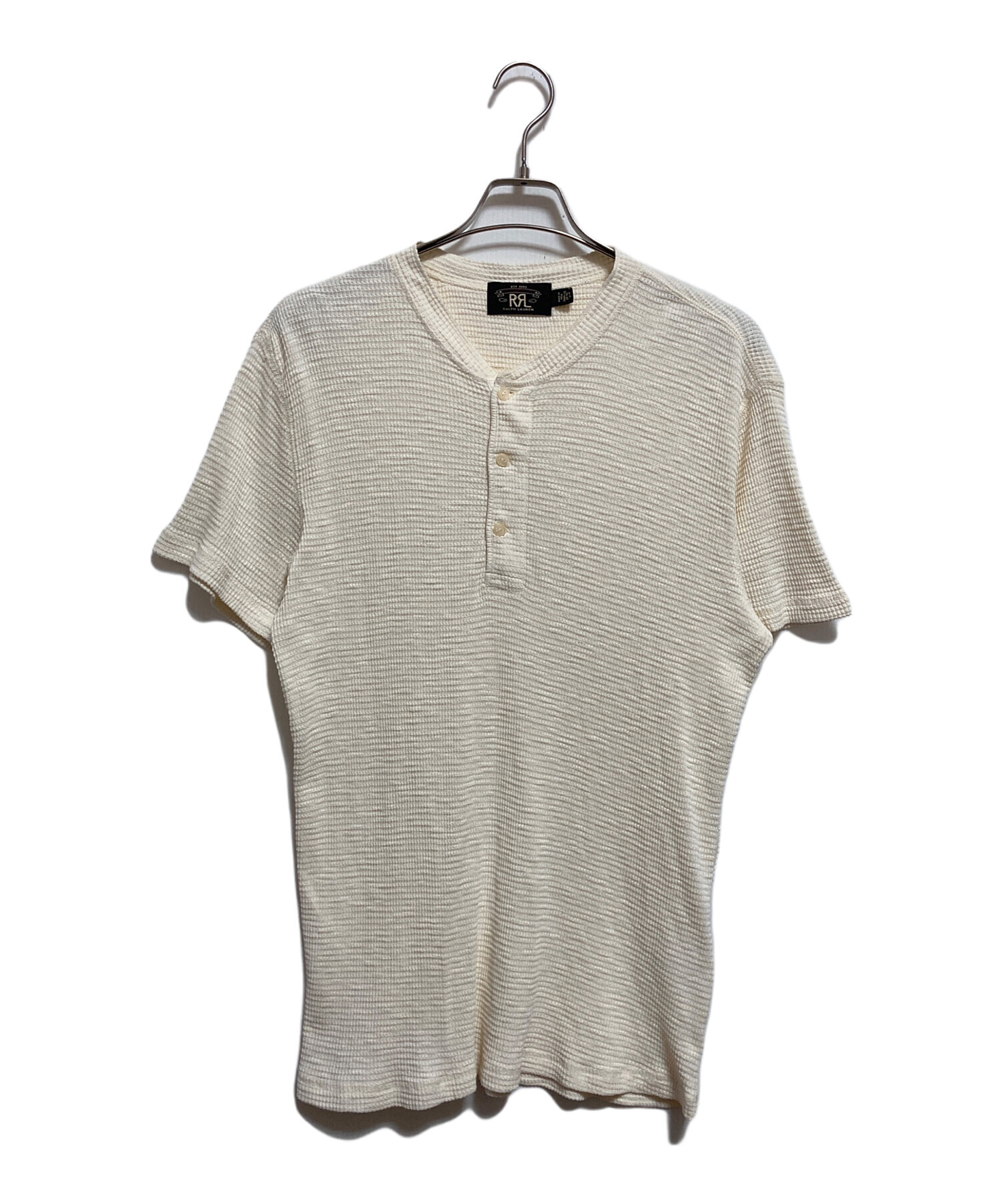 中古・古着通販】RRL (ダブルアールエル) ワッフルヘンリーネック
