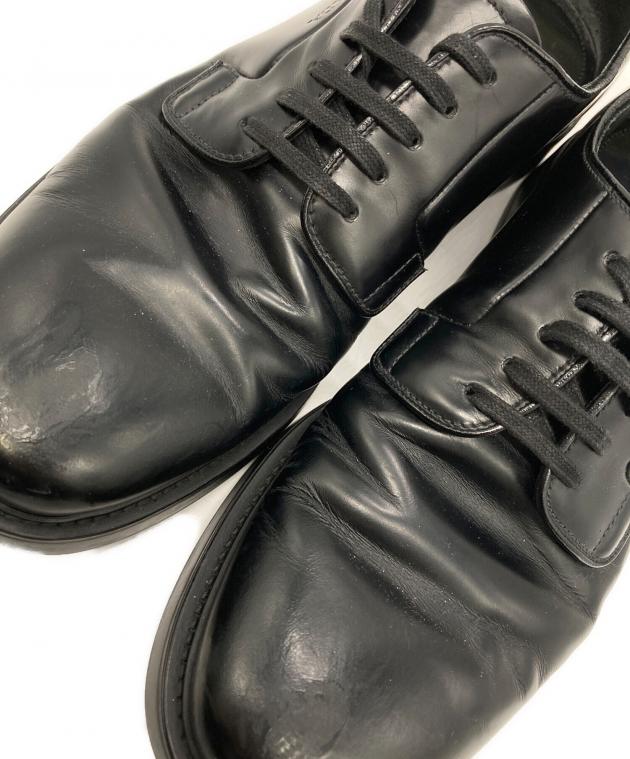 中古・古着通販】PRADA (プラダ) ドレスシューズ ブラック サイズ:7