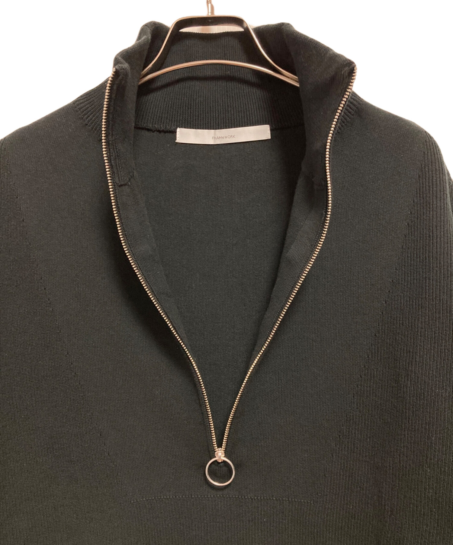 中古・古着通販】FRAMeWORK (フレームワーク) コットンハリヌキハーフ