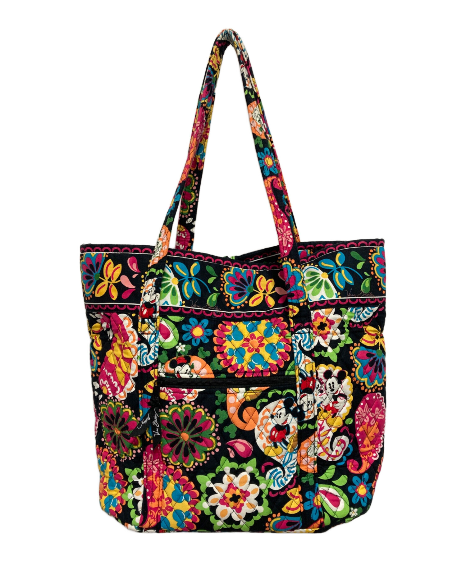 Vera Bradley ブラックキルティング トートバッグ 中古・古着通販】VERA BRADLEY (ベラ・ブラッドリ) Disney (ディズニー