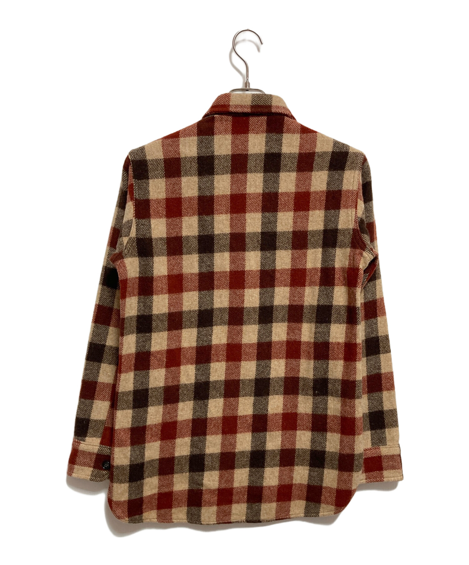 中古・古着通販】WOOLRICH (ウールリッチ) 70sウールチェックシャツ