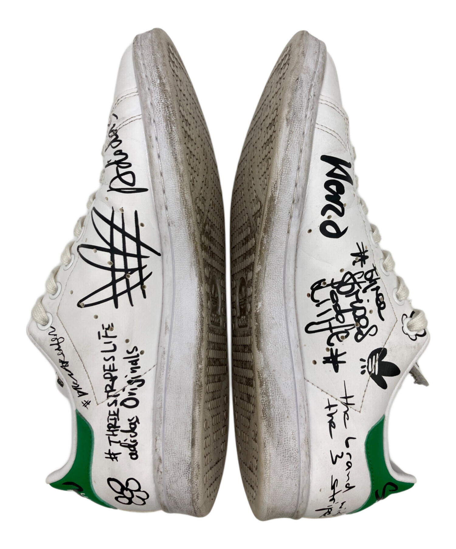 【稀少】 stansmith シャーピーパックグラフィティ 落書き調 中古・古着通販】adidas (アディダス) Stan Smith Sharpie Pack