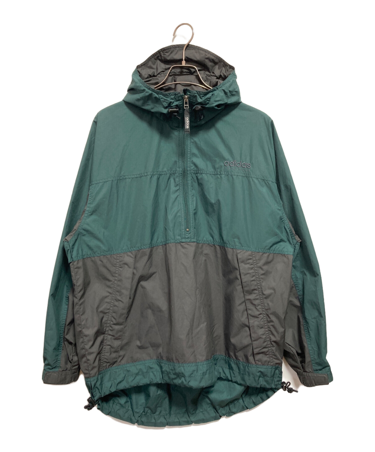 adidas adventure アノラックパーカー　デサント社　日本製 adidas adventure アノラックパーカー デサント社 日本製 中古・古着