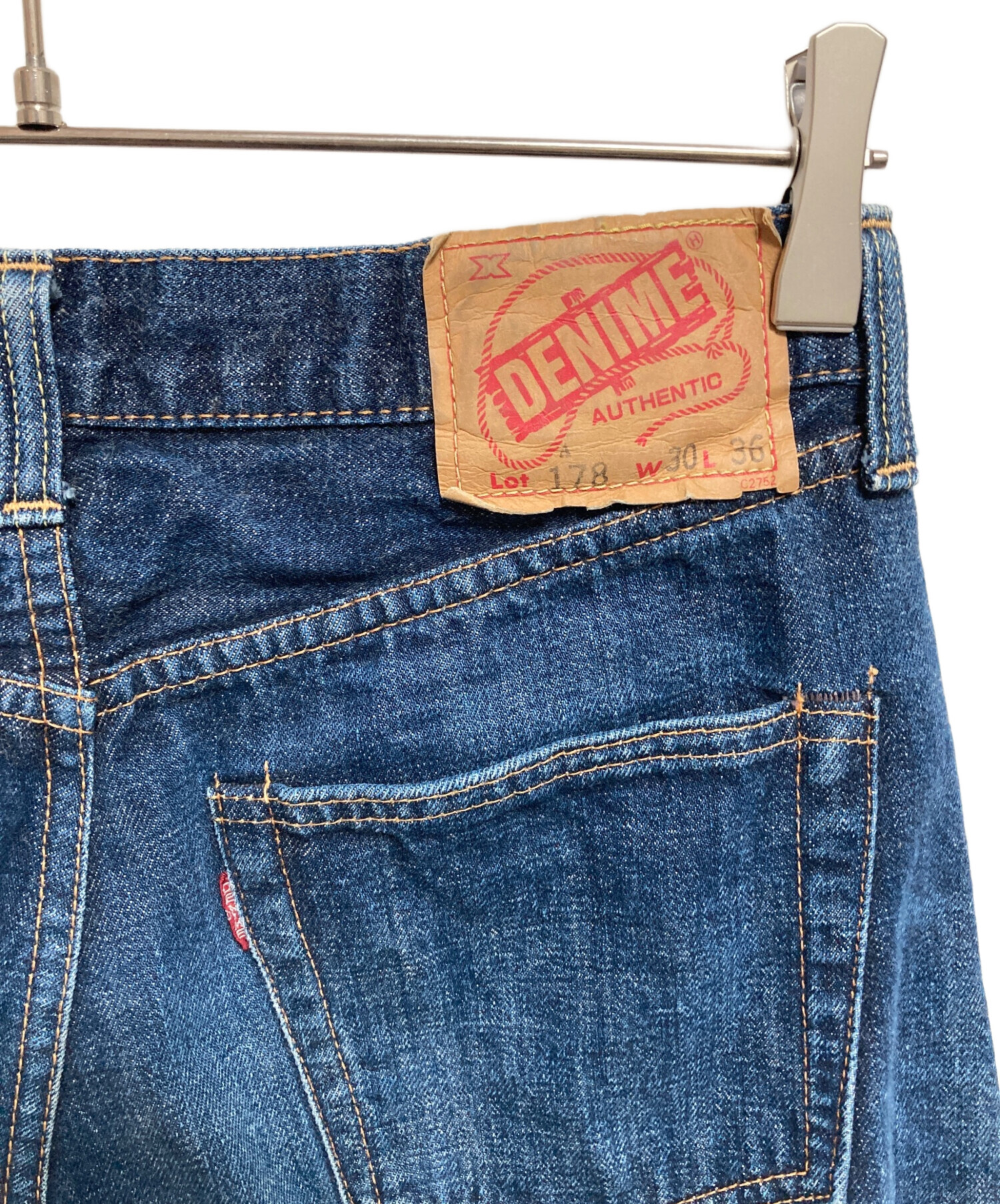 中古・古着通販】DENIME (ドゥニーム) 178デニムパンツ インディゴ